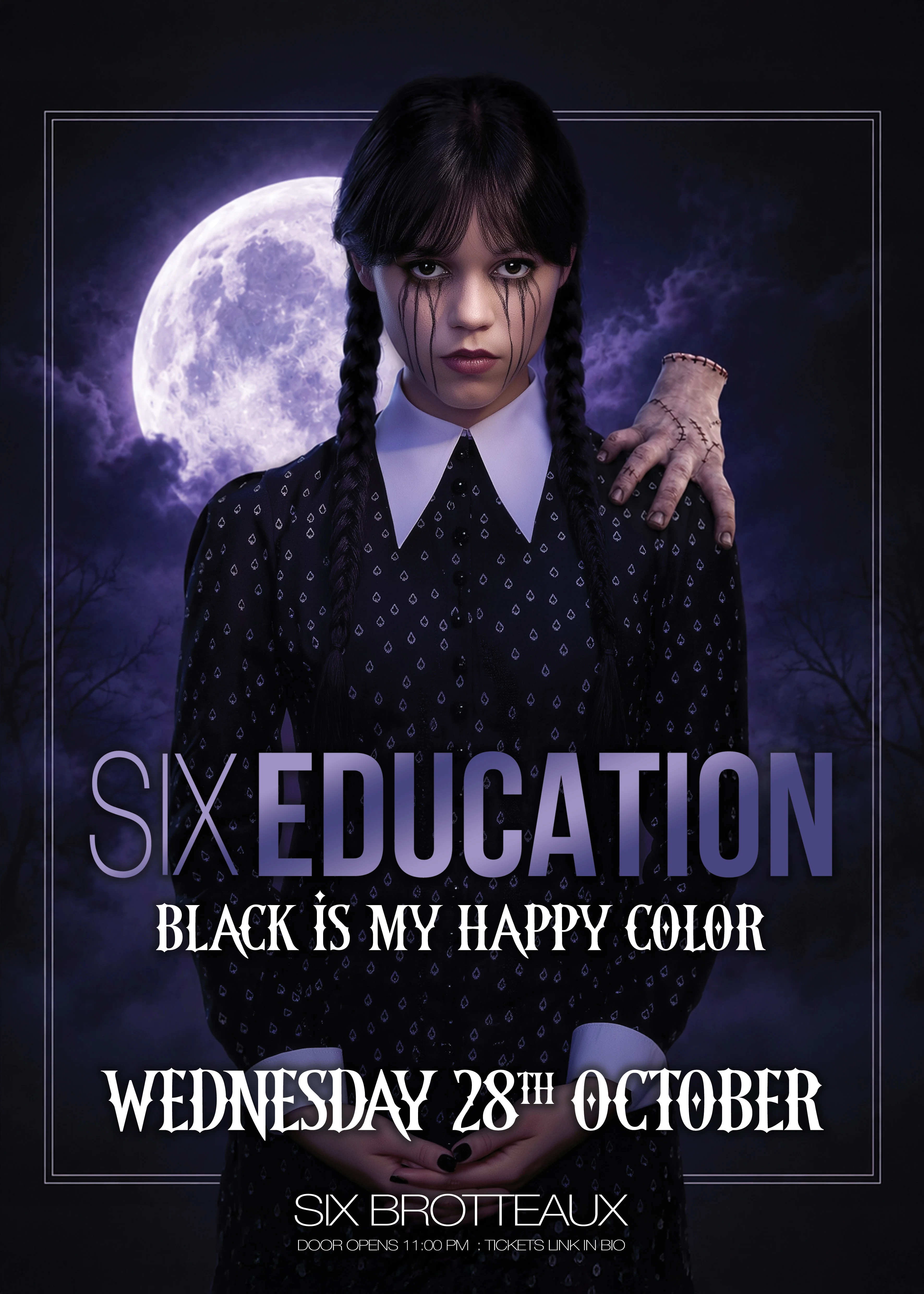 28/10 - Six Education Wednesday Party Only At Six Brotteaux