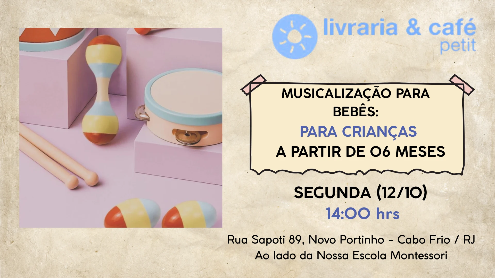 III Musicalização Para Bebês 14h