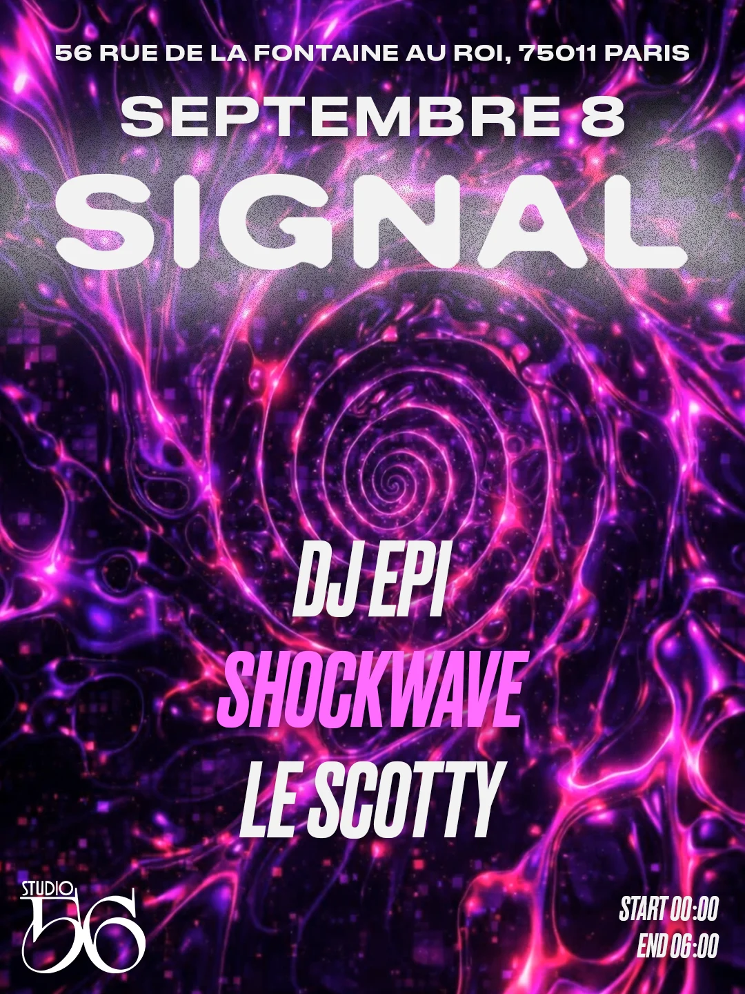 Signal W/ Dj Épi ,Shockwave , Le Scotty