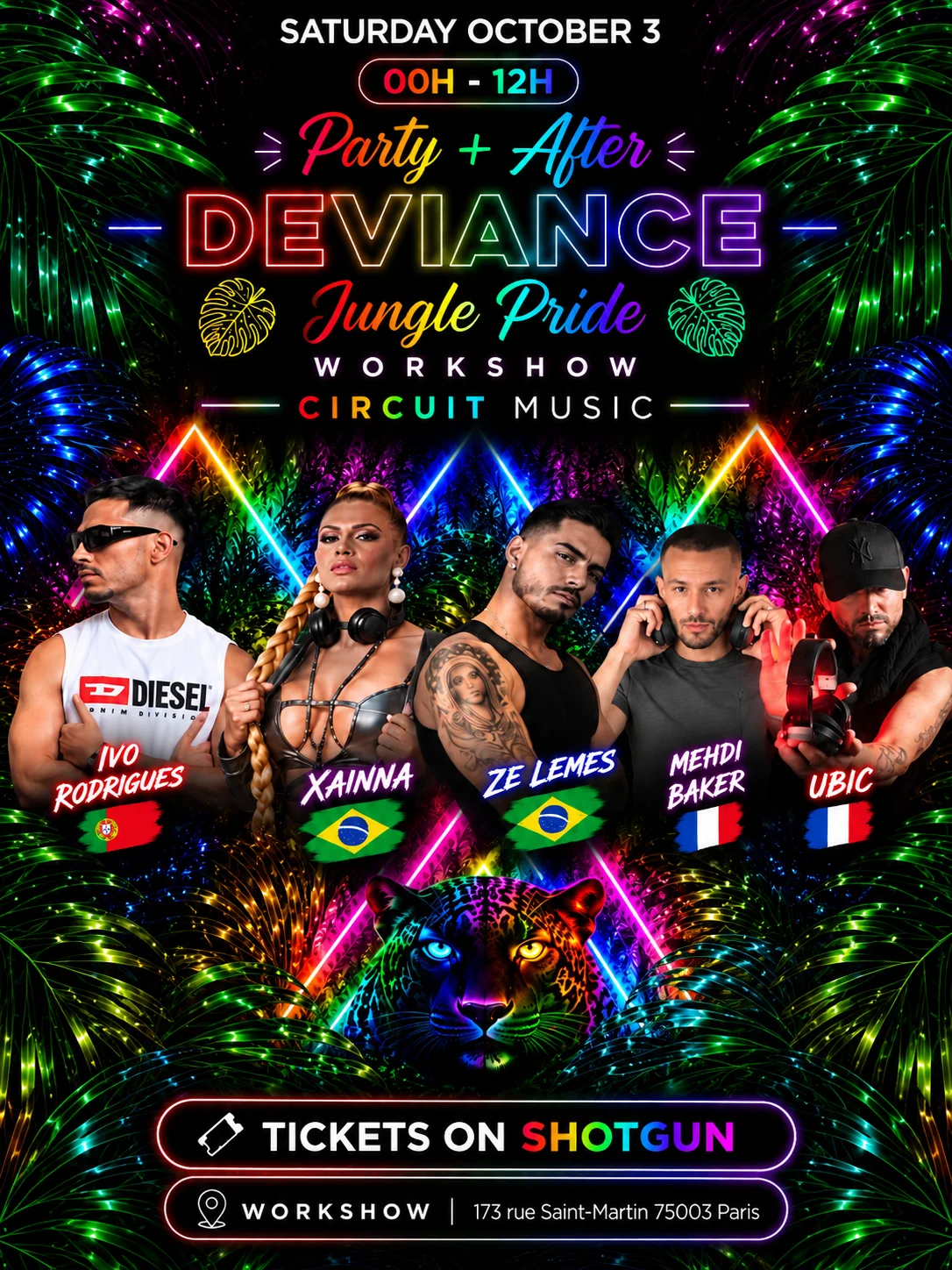 Deviance Paris Pride Party + After