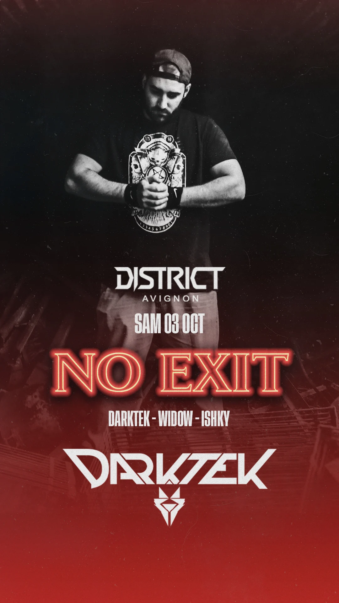 No Exit : (No Bpm Limit) Spécial Guest "Darktek"