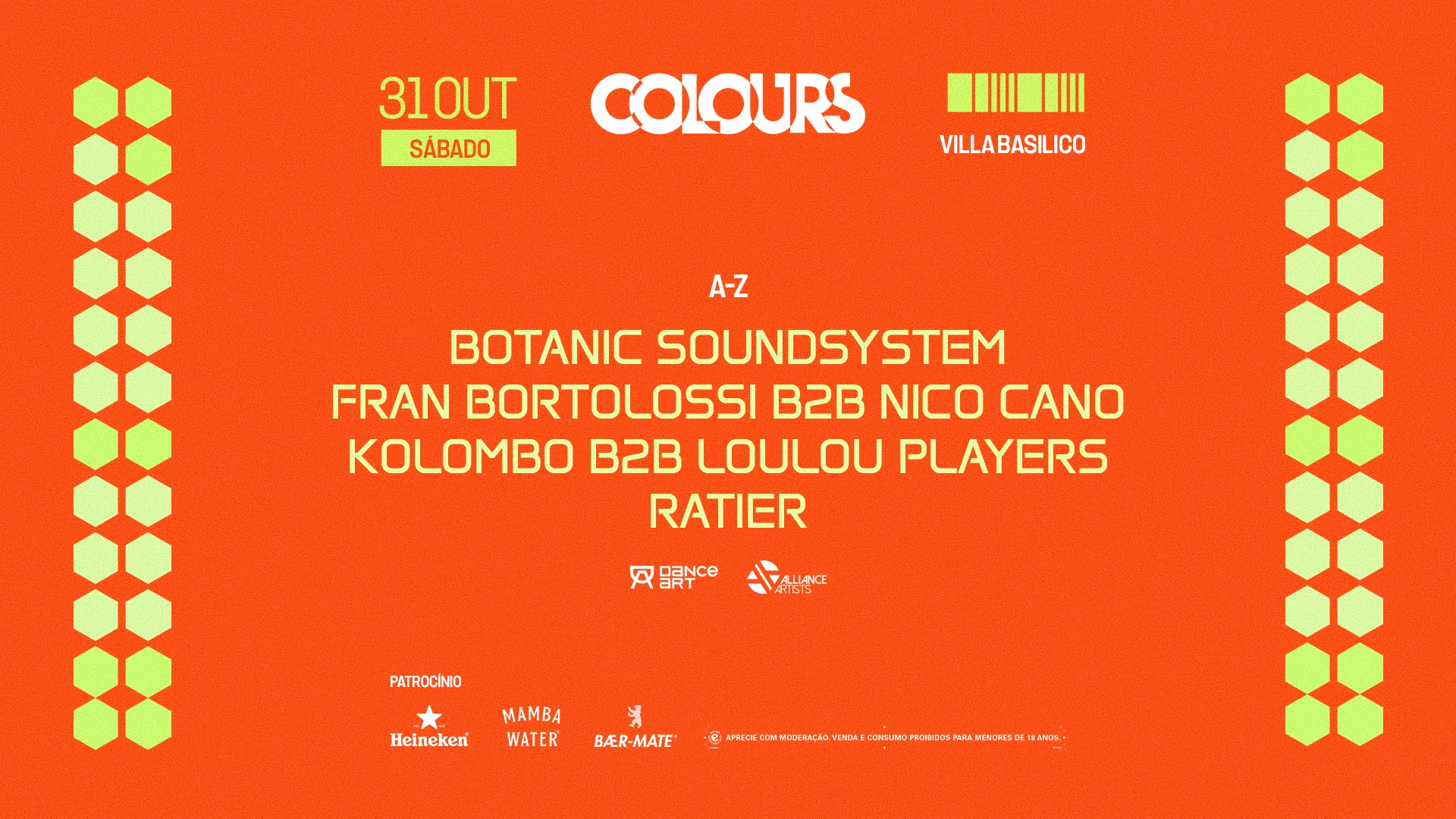 Colours C/ Kolombo B2b Loulou Players, Ratier E Mais.