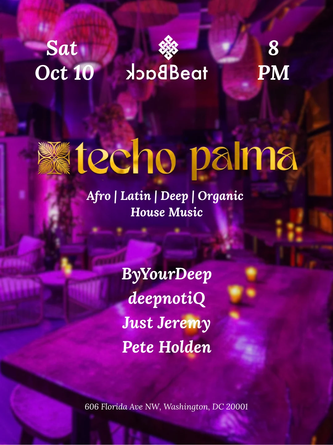 Deep House Vibes At Techo Palma