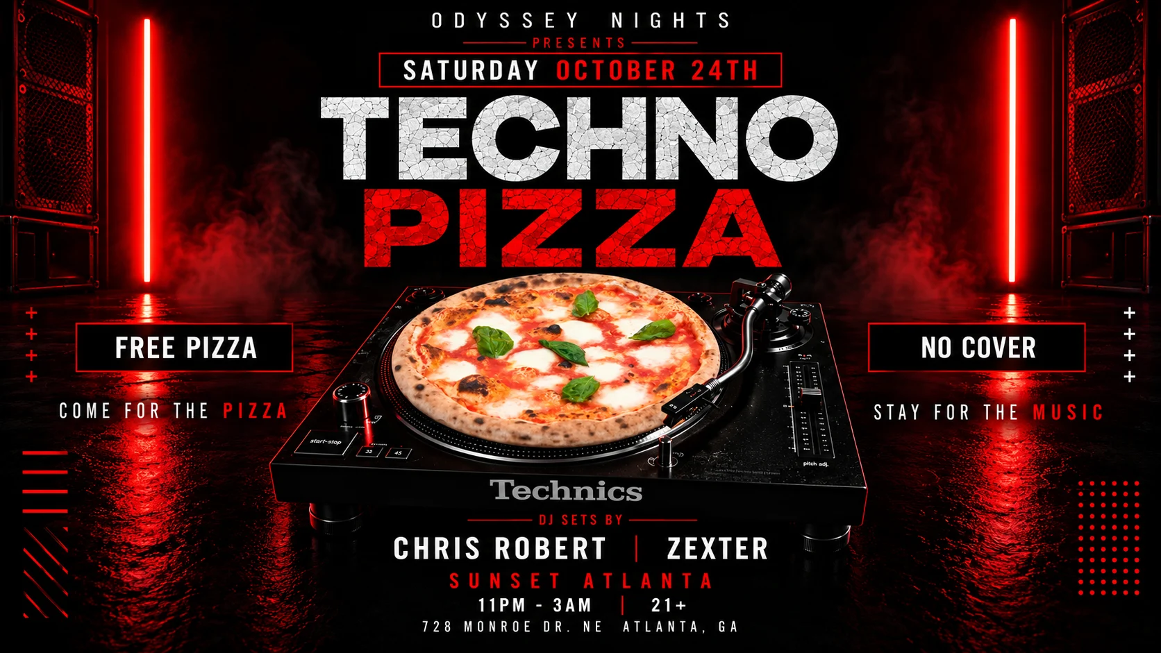 Techno Pizza | Oct 24th