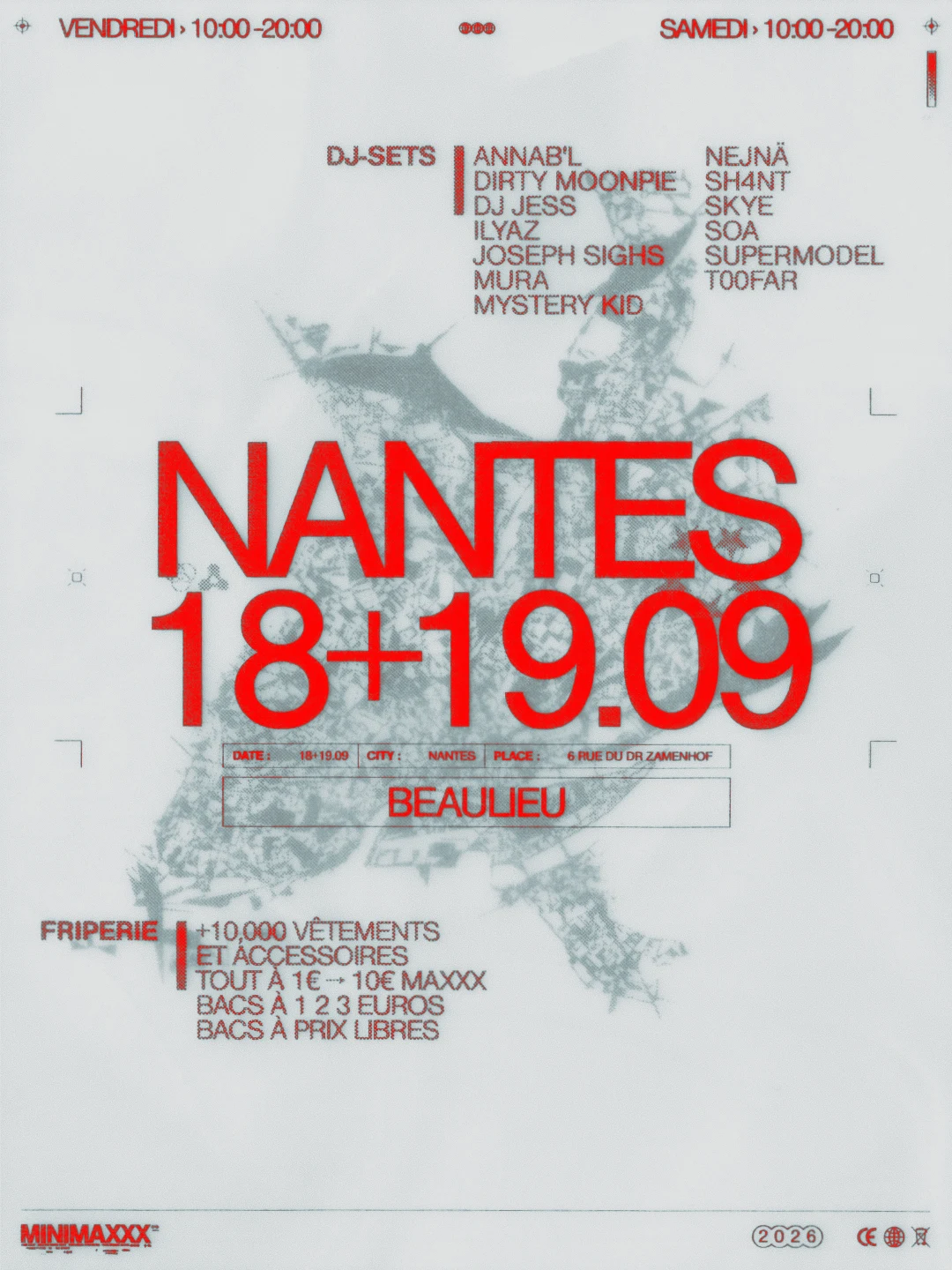 [Nantes] Friperie + Dj-Sets + Designers