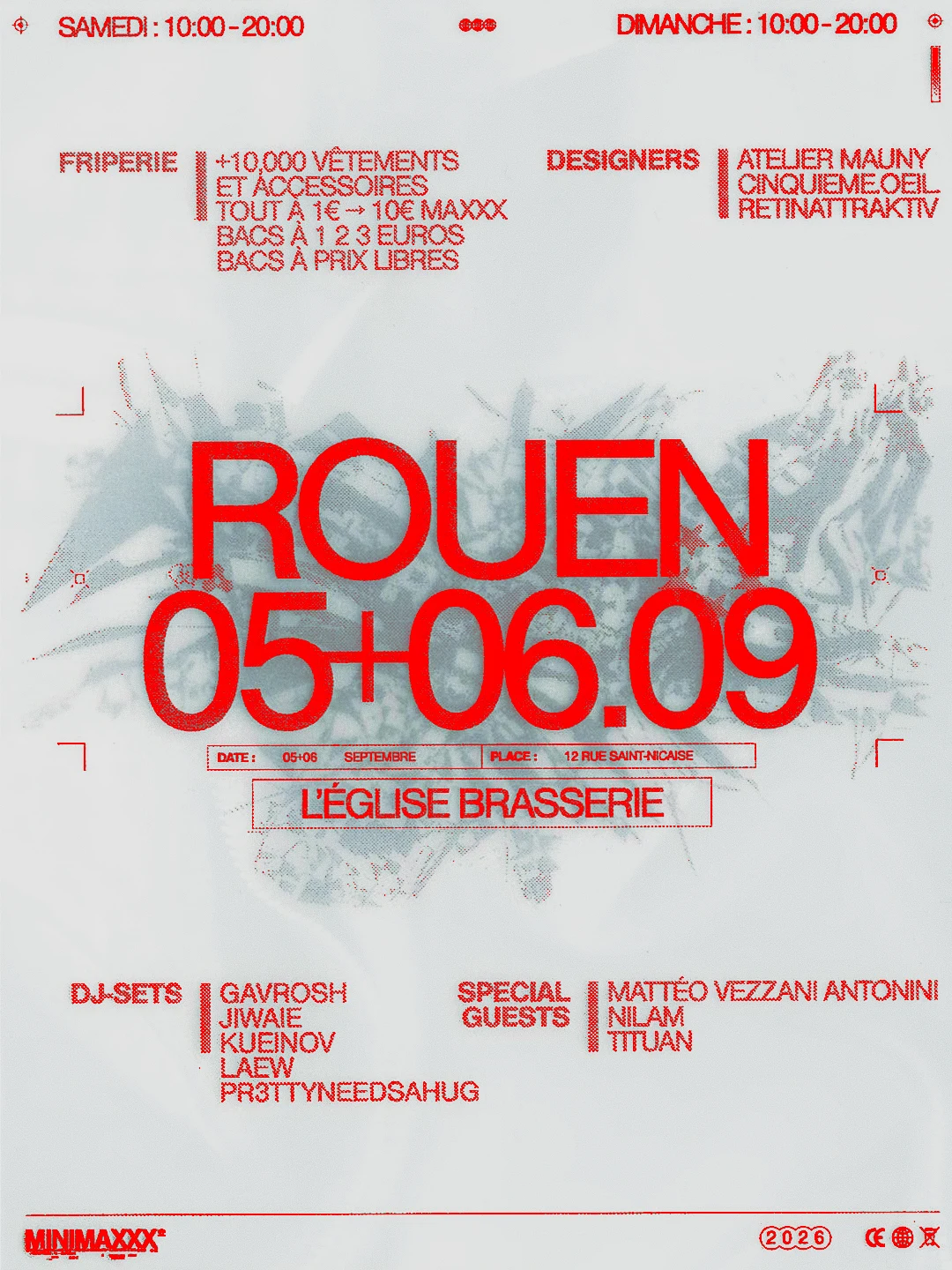 [Rouen] Friperie + Dj-Sets + Designers