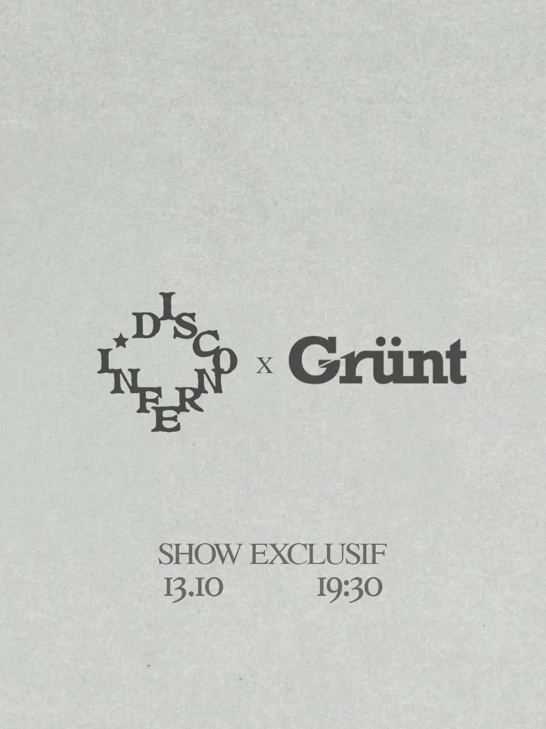 Disco Inferno X Grünt - Show Exclusif (Tournage)