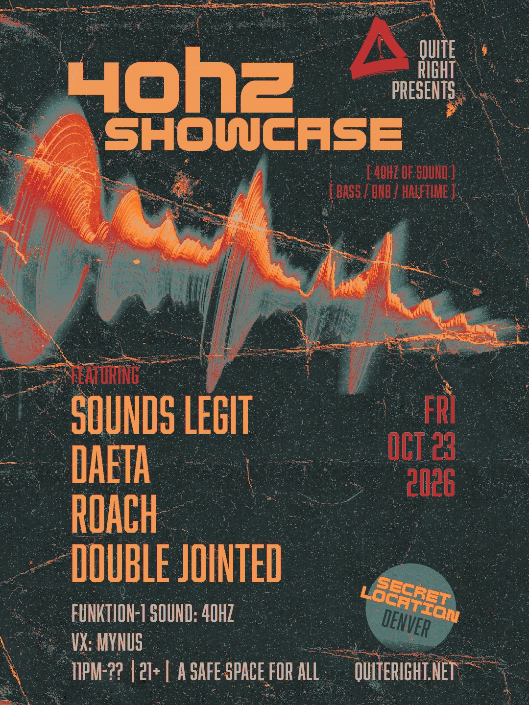Qr Pres: 40hz Showcase