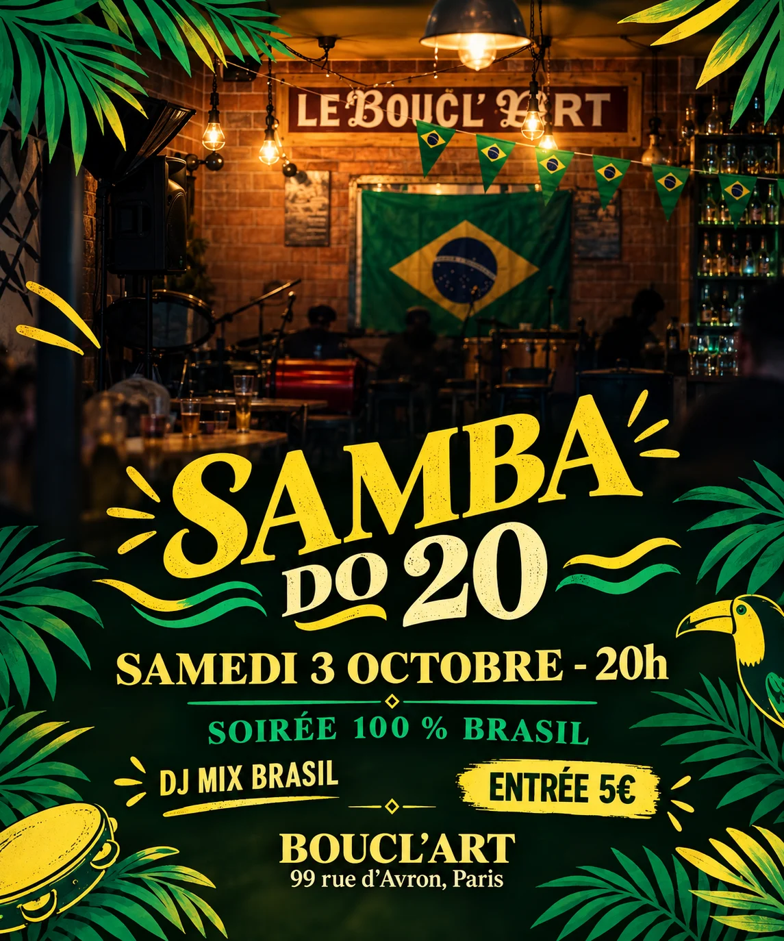 Soirée Brasil - Samba Do 20