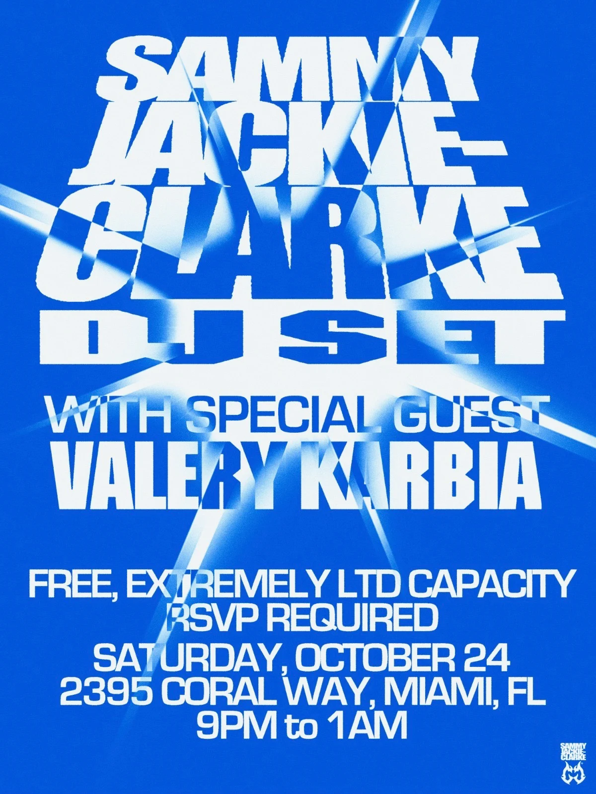 Sammy Jackie-Clarke Dj Set With Special Guest Valery Karbia