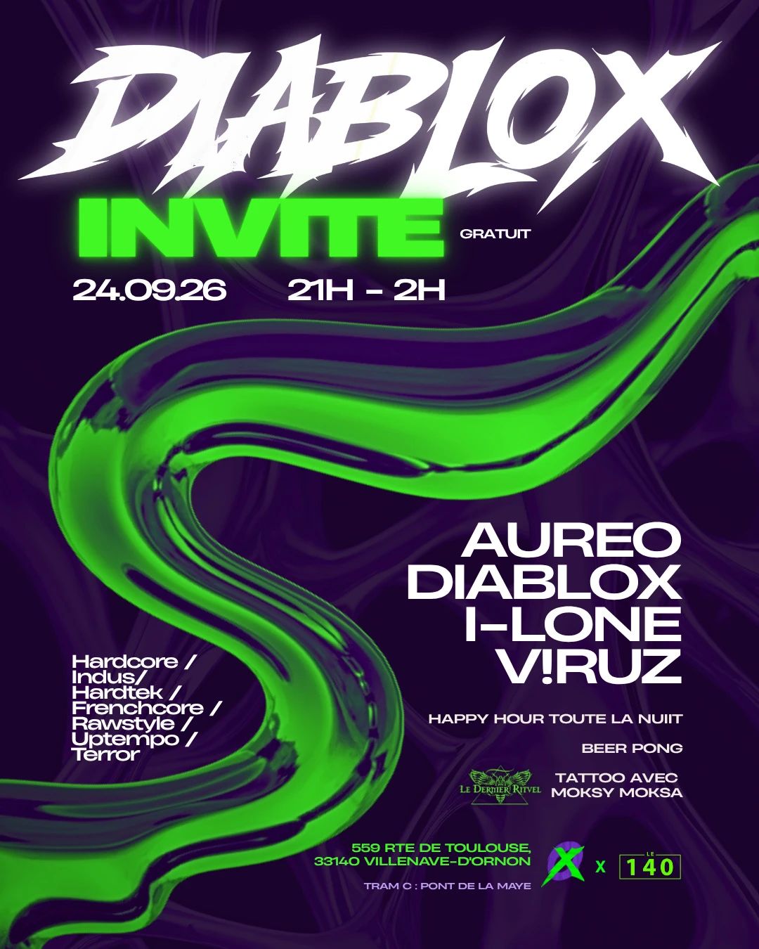 Diablox Invite — Aureo, I-Lone & V!Ruz