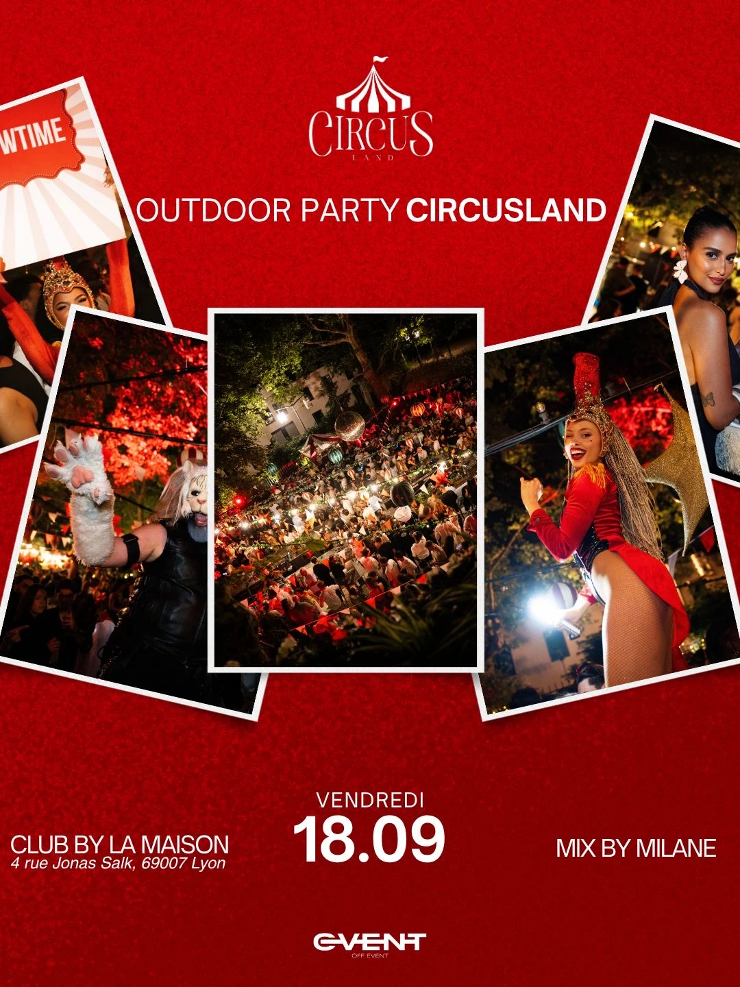 Circusland - Outdoor Opening - Dj Milane