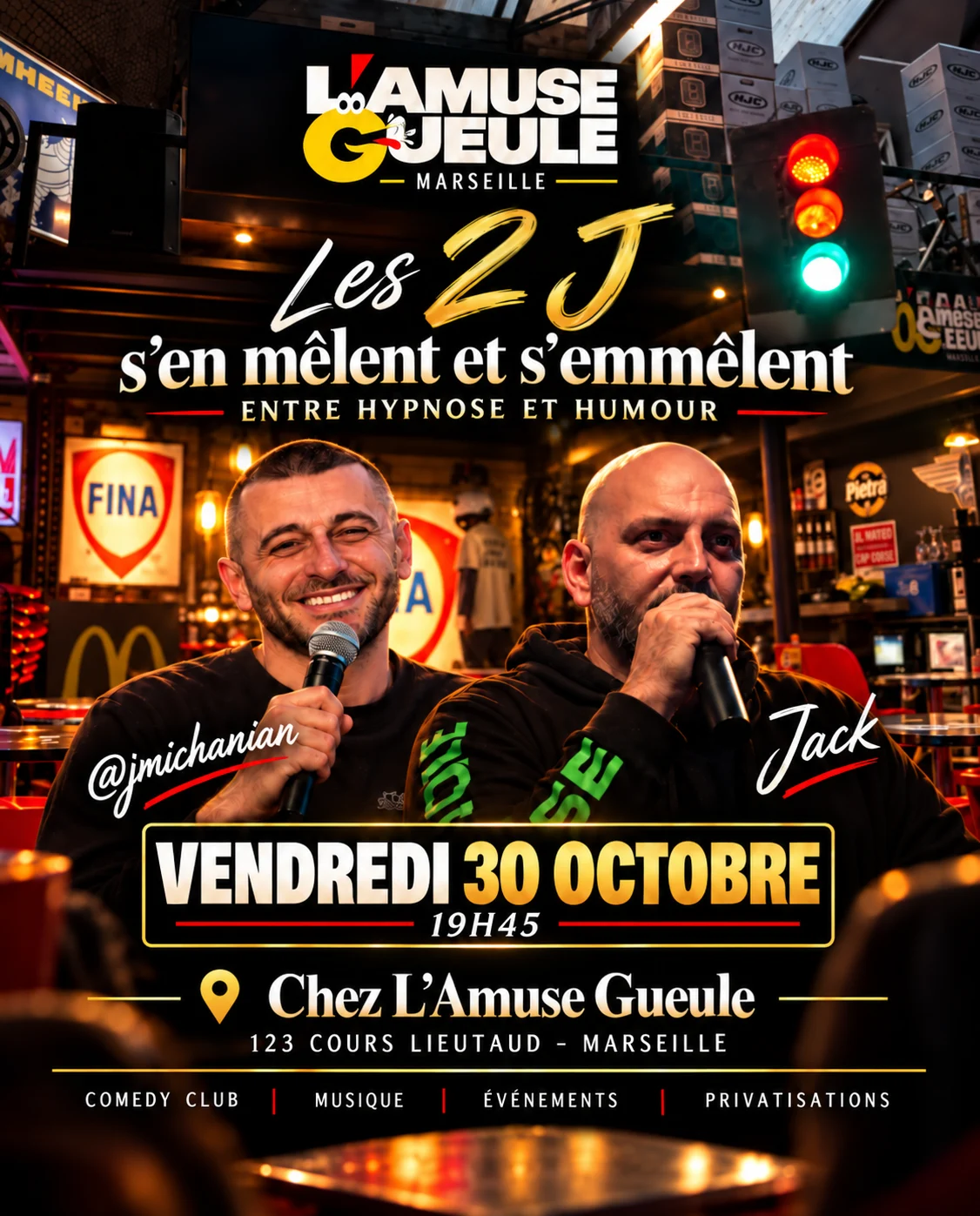 Les 2 J – Hypnose & Humour
