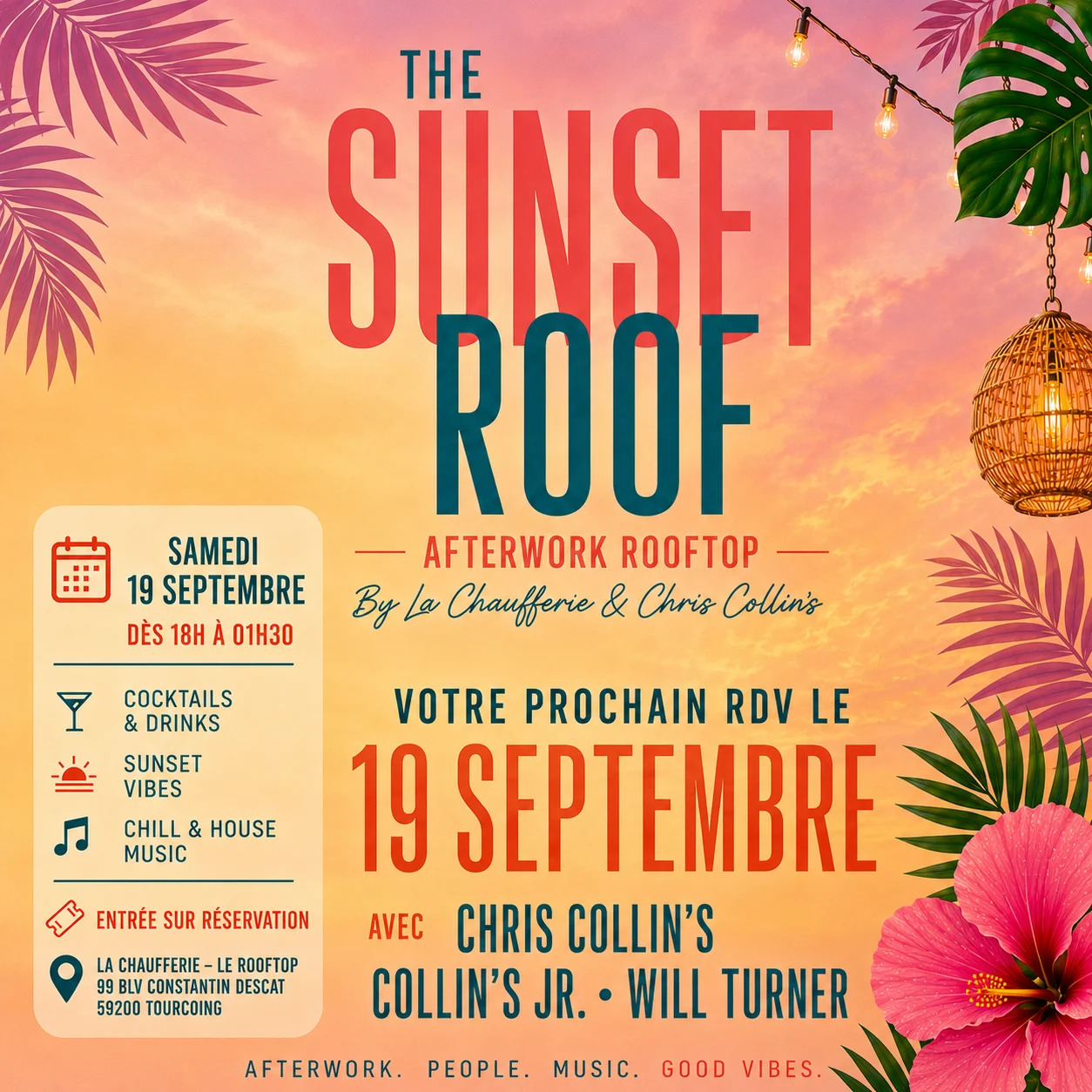 Sunset Roof Septembre