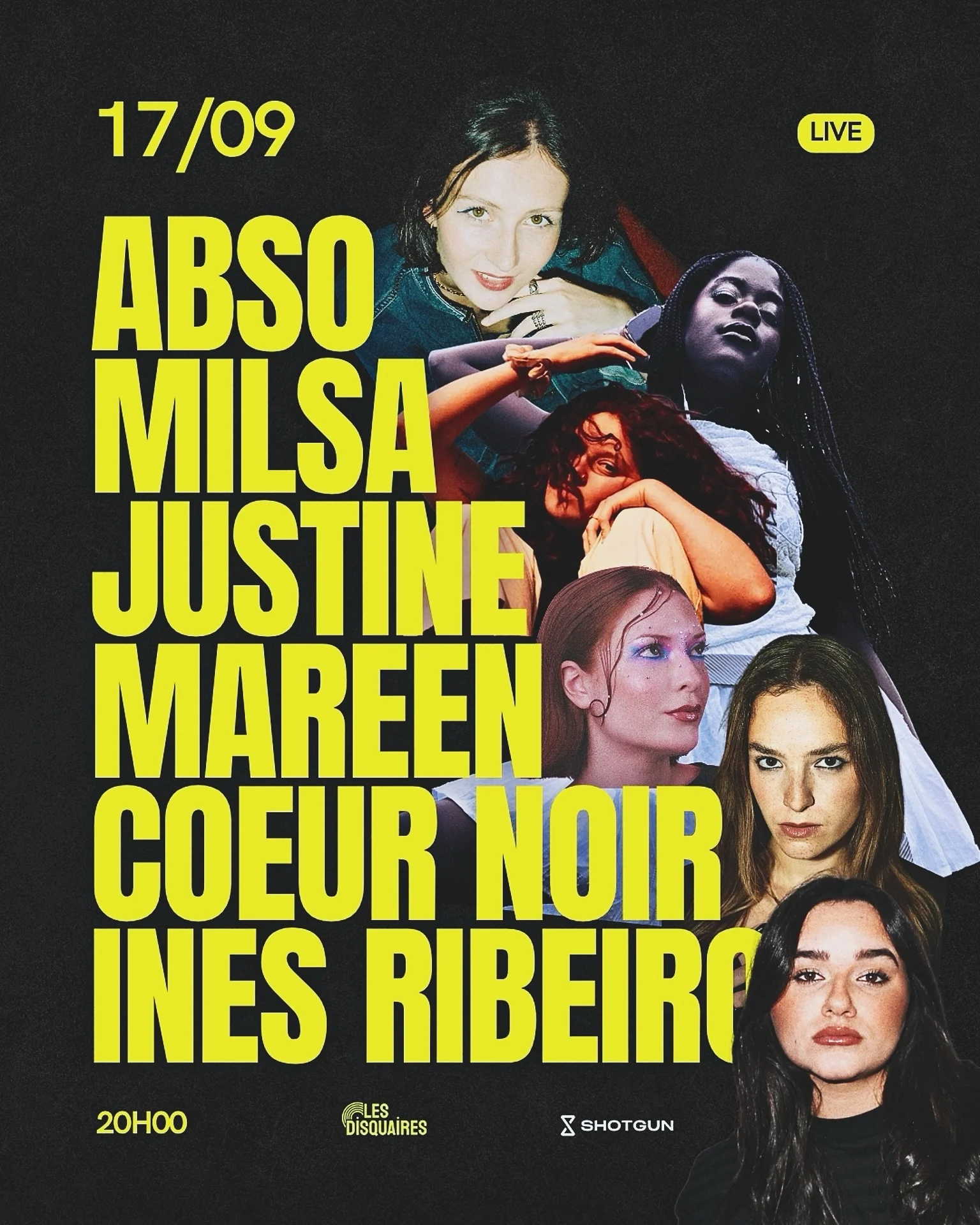 Abso X Justine X Märeen X Milsa X Coeur Noir X Inês Ribeiro