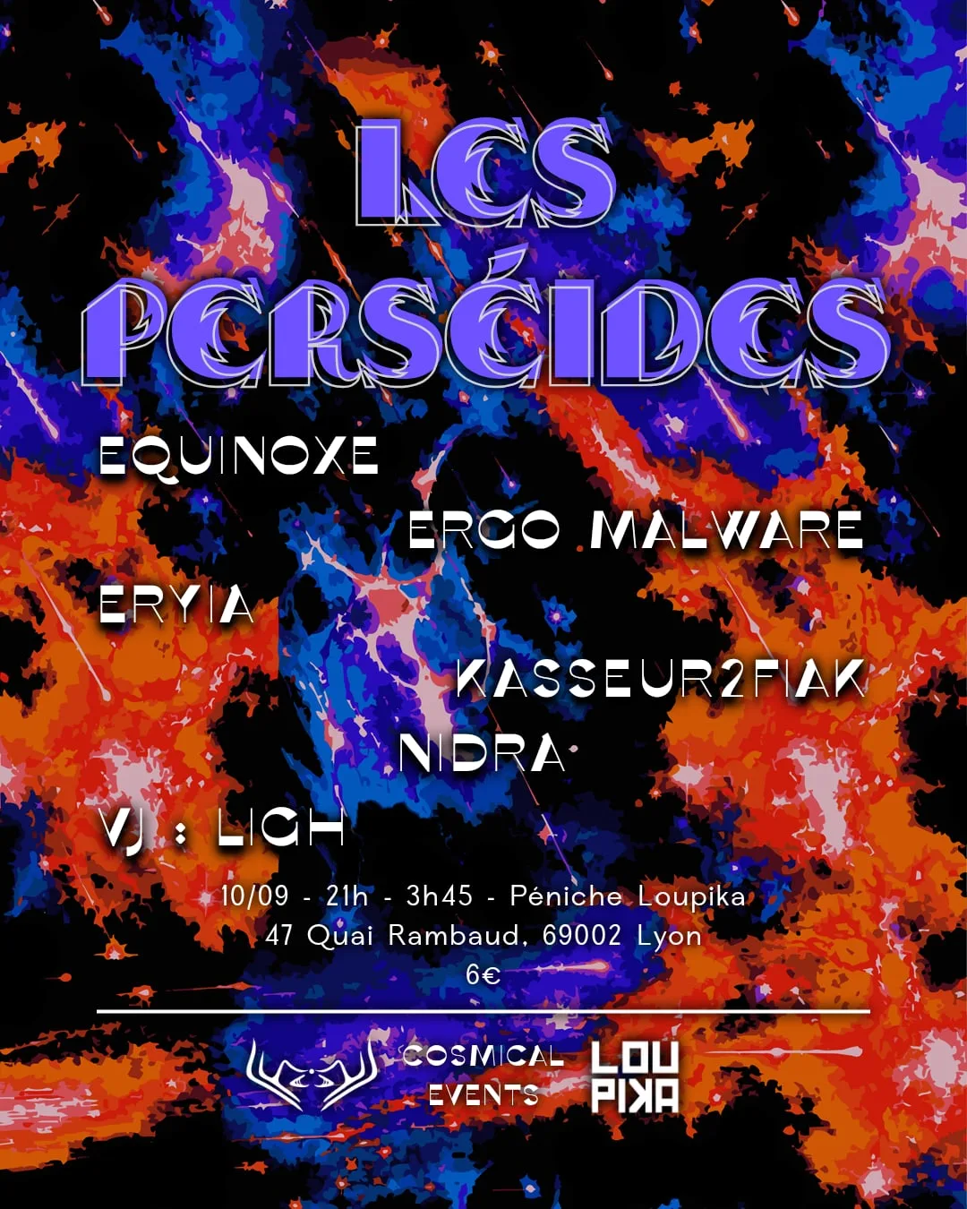 Les Perséides - Techno/Psytrance