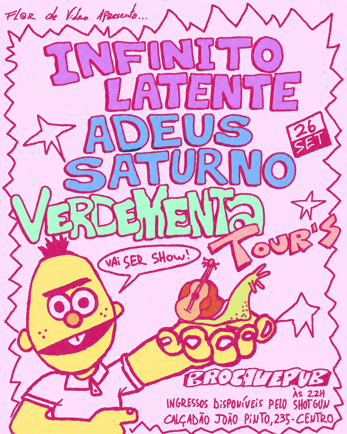 Verde Menta + Adeus Saturno + Infinito Latente