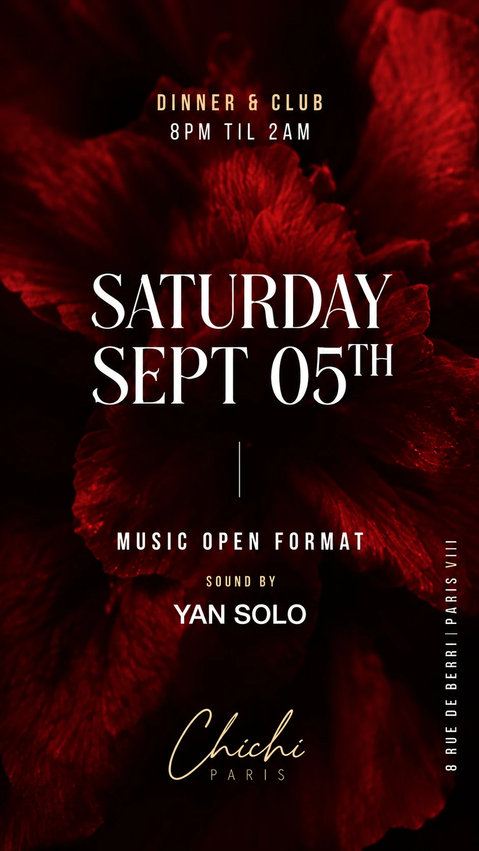 Opening Season // Chichi Paris // Tonight