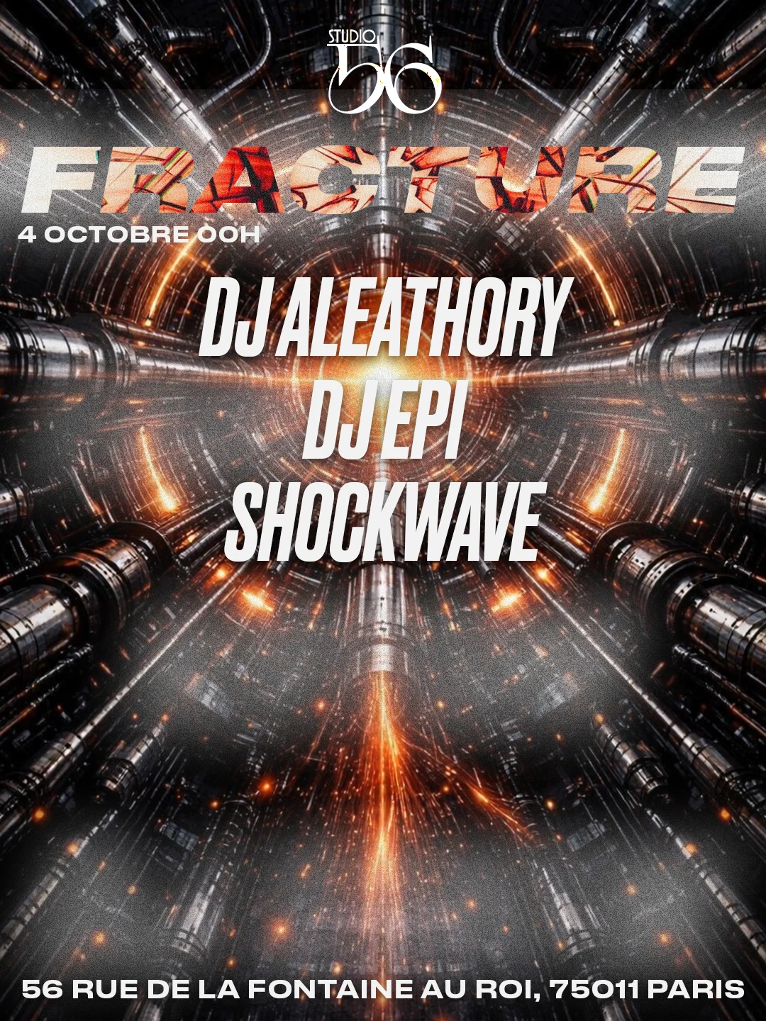 Fracture W/ Dj Aleathory , Dj Épi ,  Shockwave