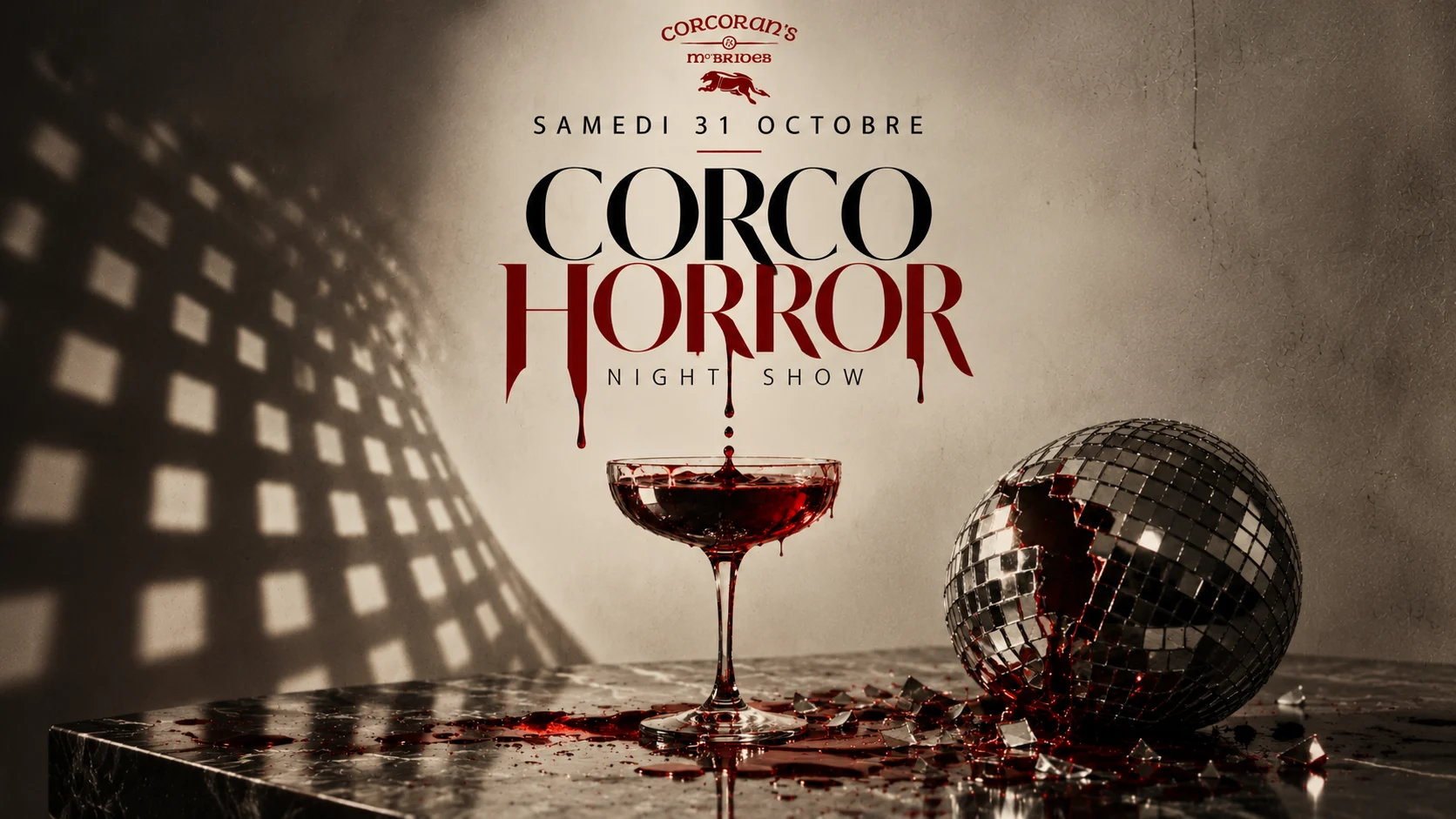 Corco Horror — Halloween Party Corcoran’S Sacré-Cœur