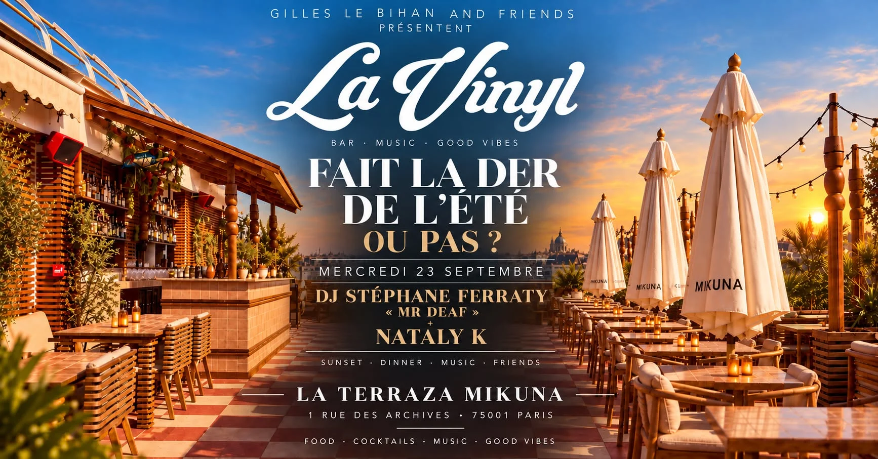 La Vinyl Der De L'été  Terraza  Mikuna  Mr Deaf / Nataly K