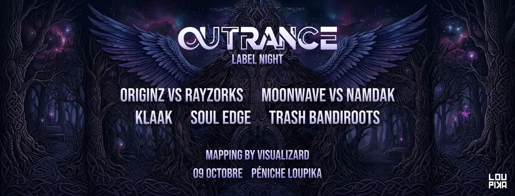 Outrance Label Night