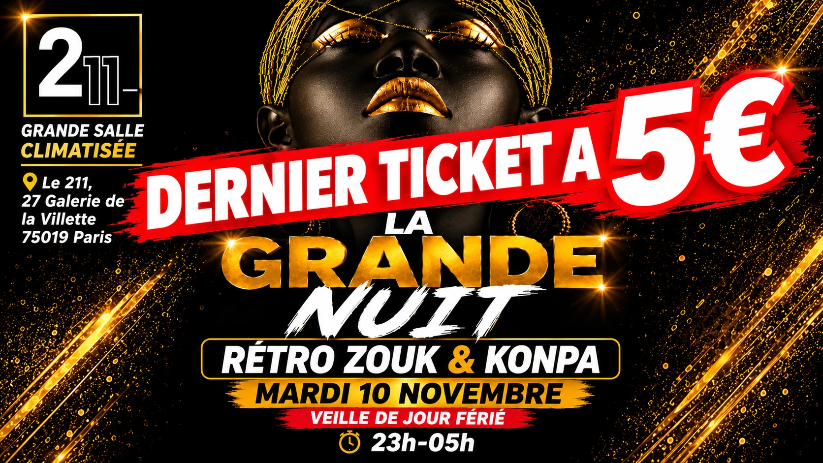 La Grande Nuit Rétro Zouk Et Konpa Vs Gouyad