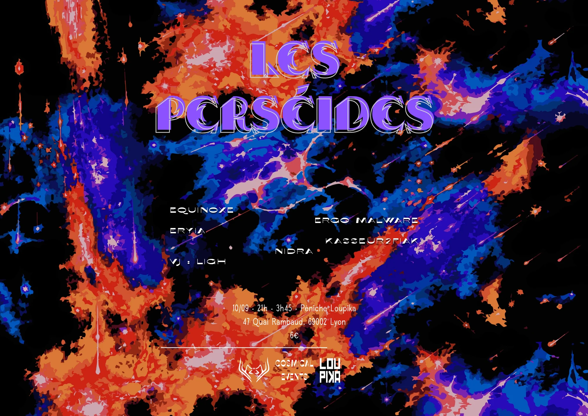 Les Perséides - Techno/Psytrance