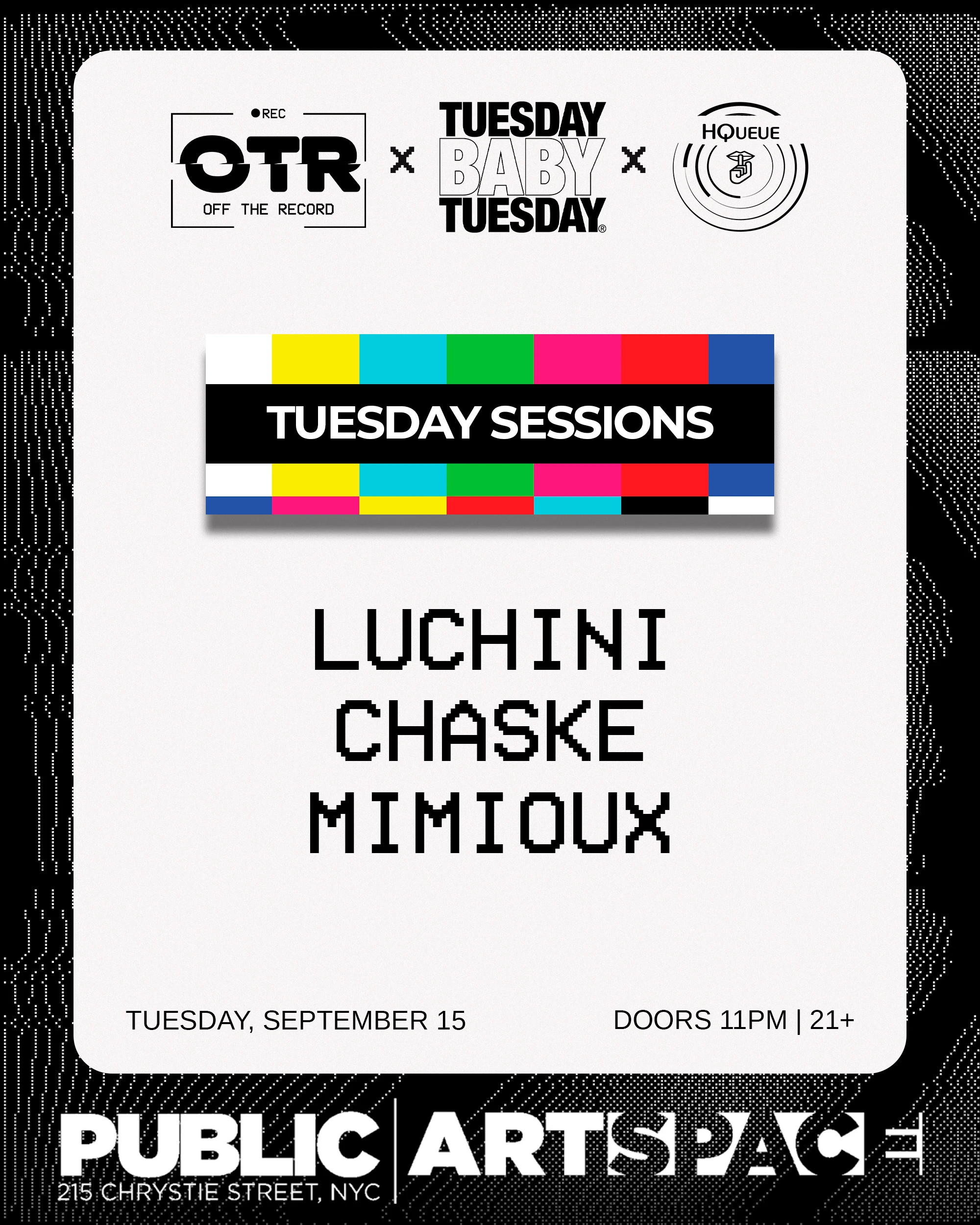 Off The Record Tuesday Sessions At Public Hotel 091526