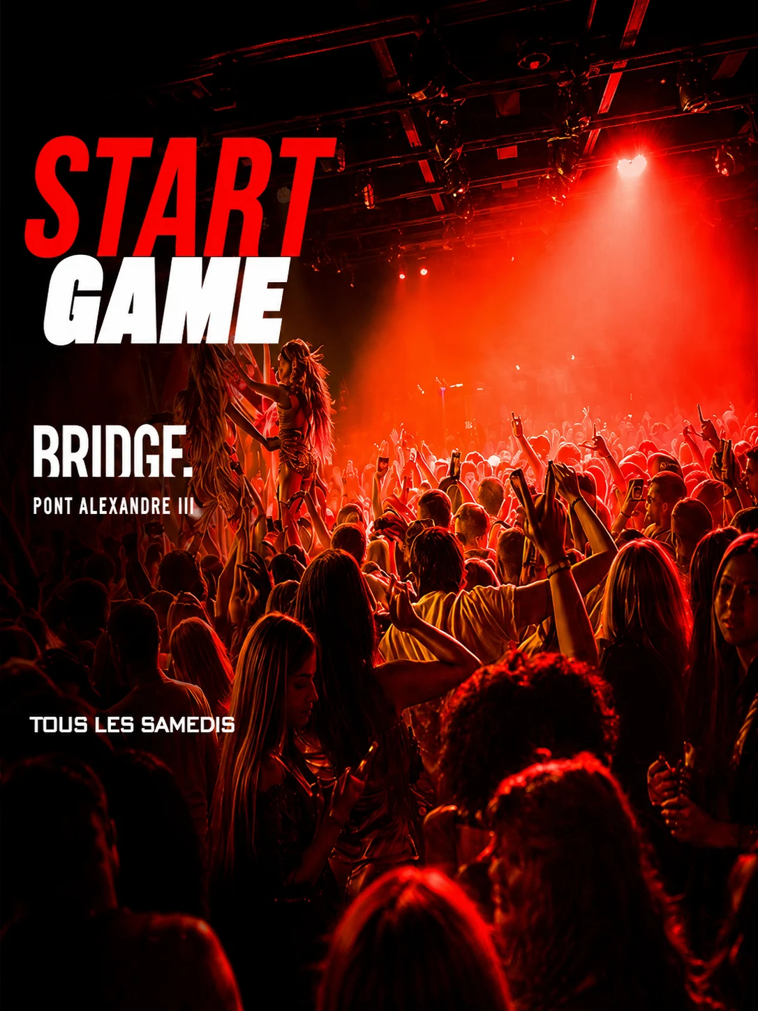 Bridge Club - Start Game Party In Paris 2000 Personnes 10-10