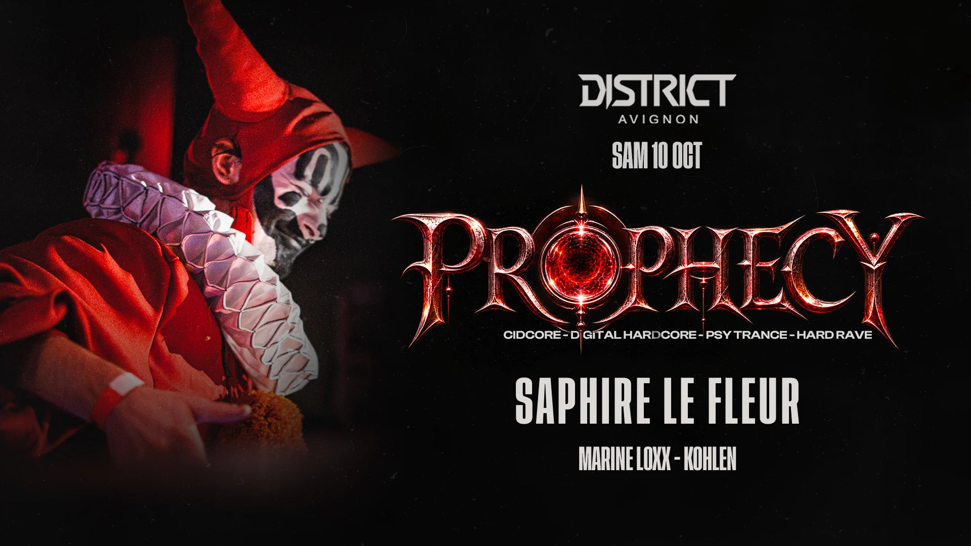 Phrophecy : Saphire Le Fleur - Marine Loxx - Kohlen