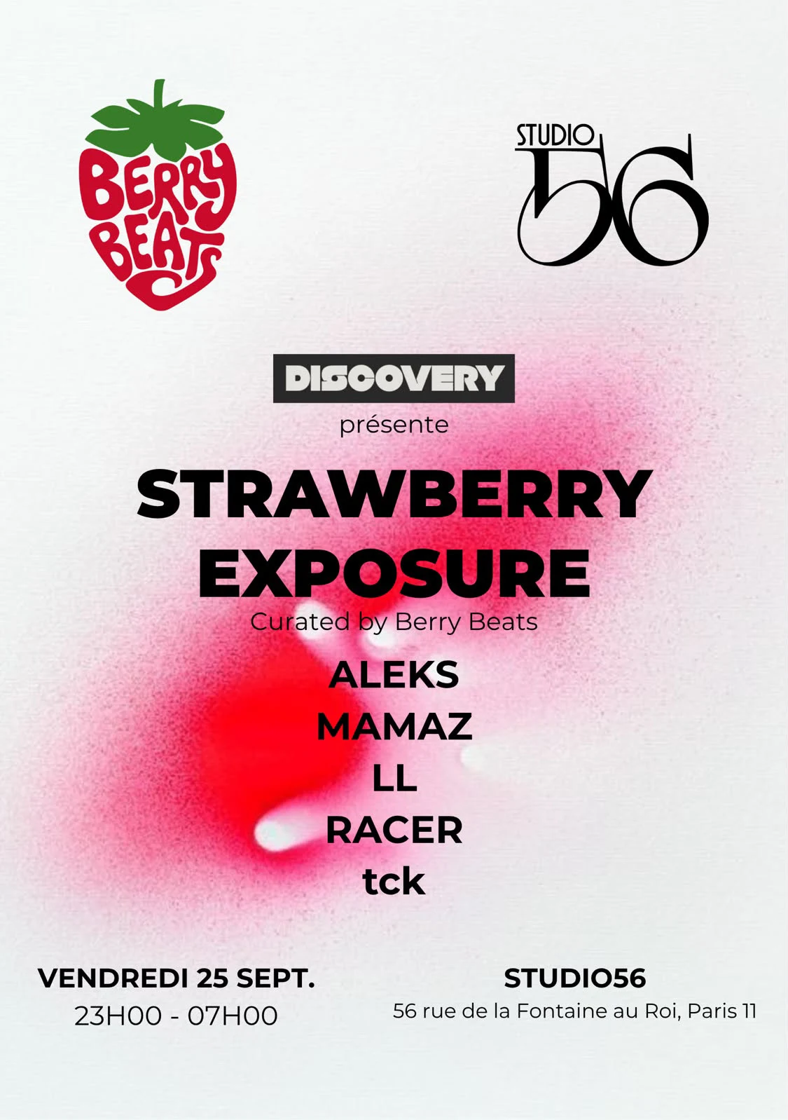 Discovery Présente : Strawberry Exposure By Berry Beats