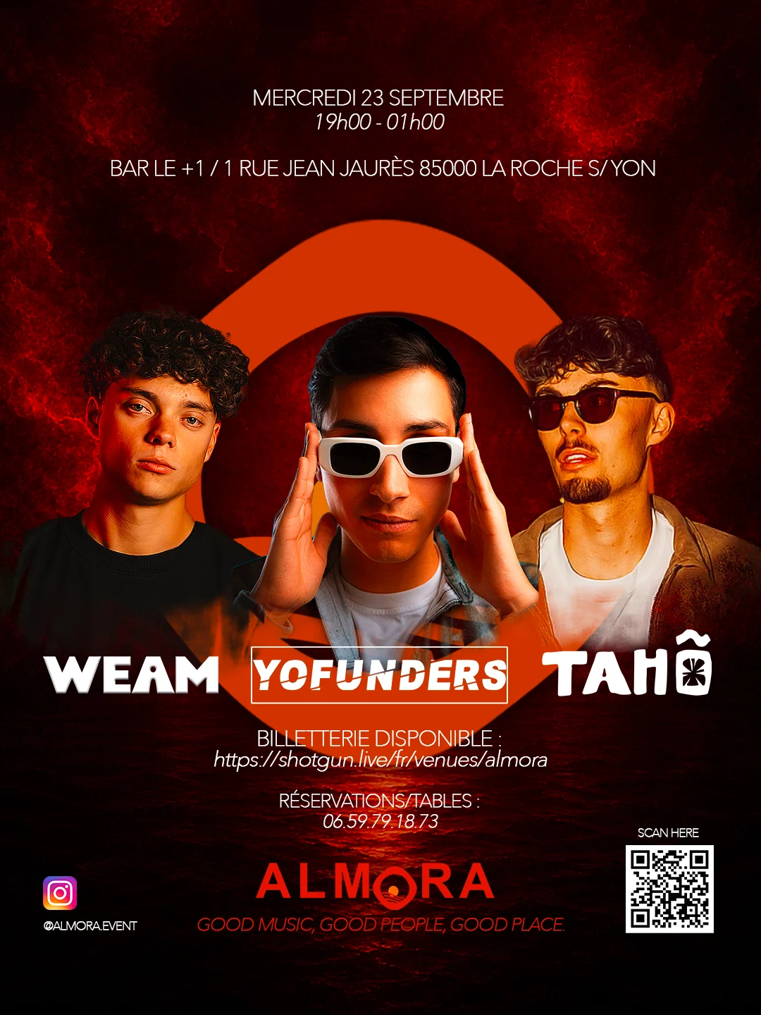Almora - 2è Édition @ La Roche S/Yon (Mercredi 23 Septembre)