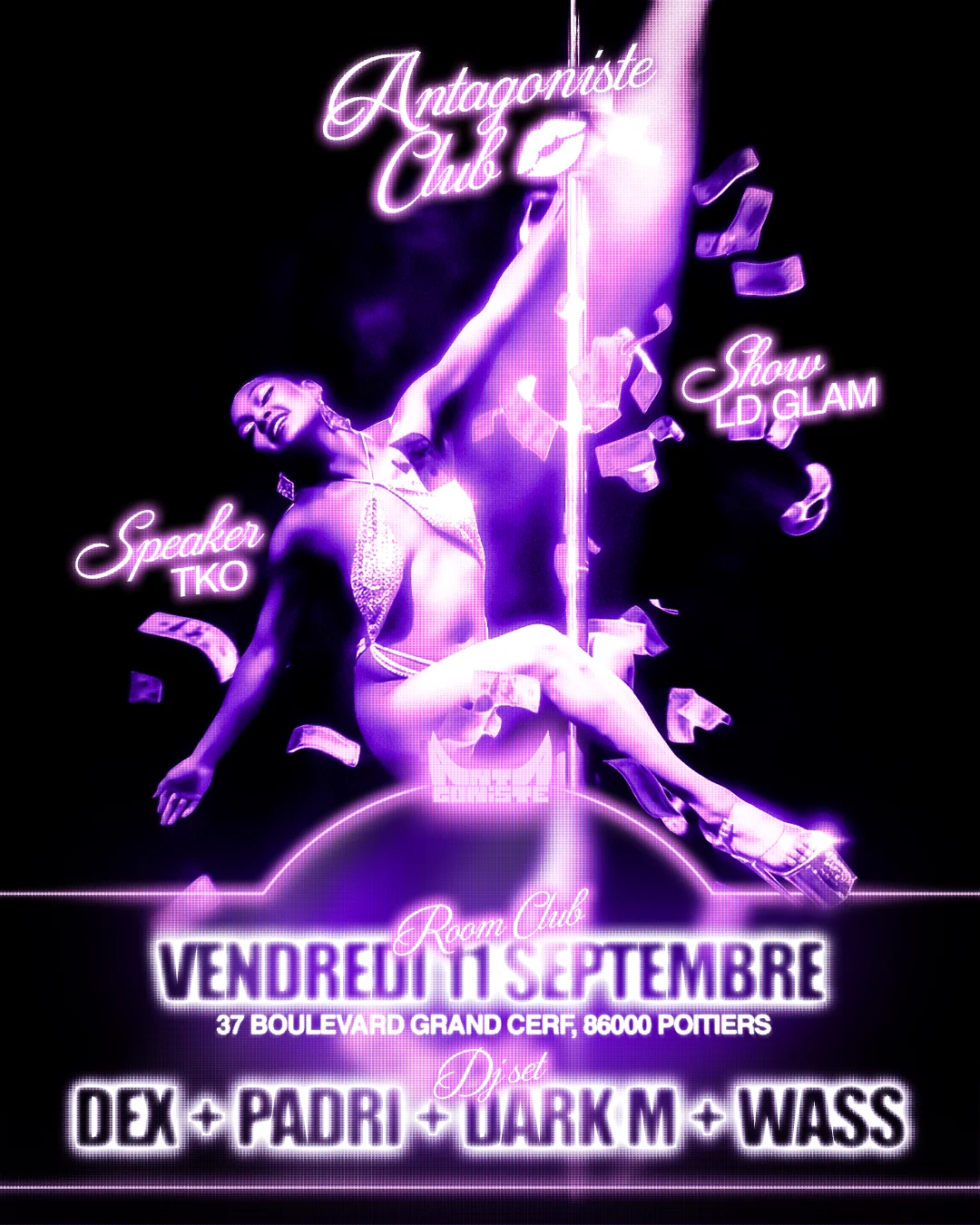 Antagoniste #6 Poitiers - Vendredi 11 Septembre