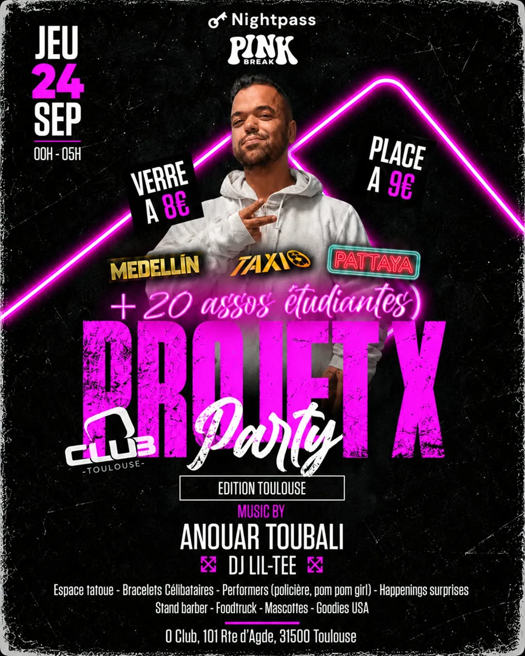 Projet X Toulouse