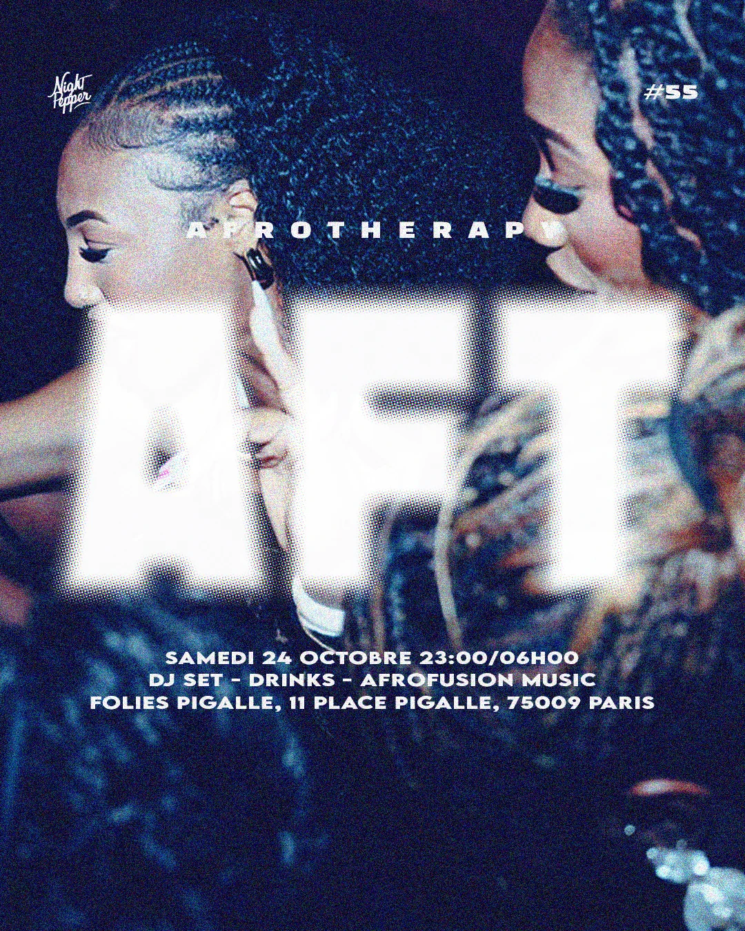 Afrotherapy - Samedi 24 Octobre - Folies Pigalle