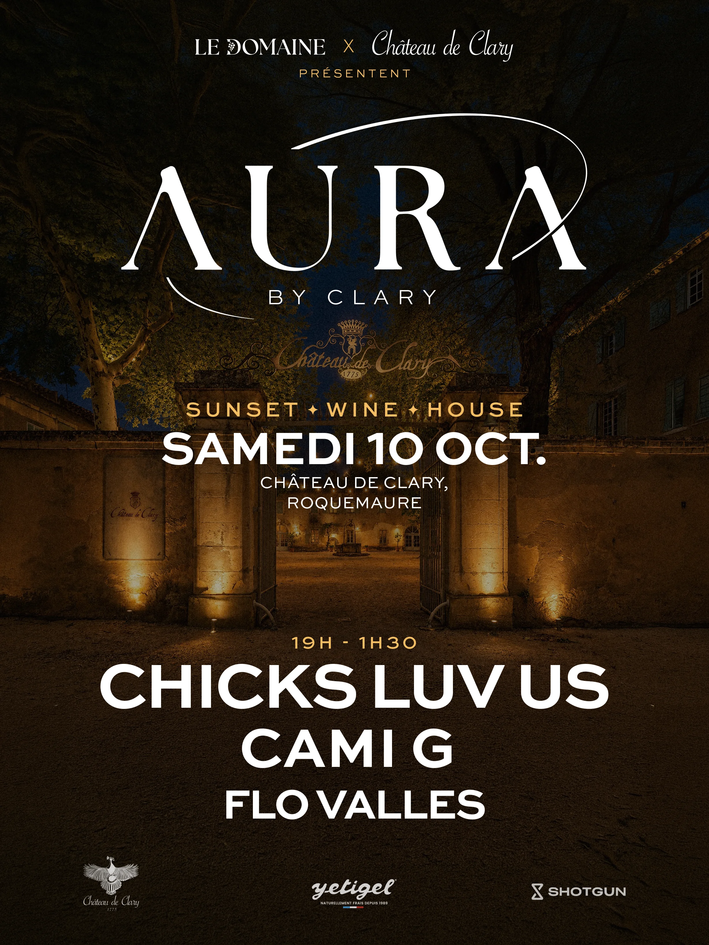 Aura By Clary • Le Domaine X Château De Clary
