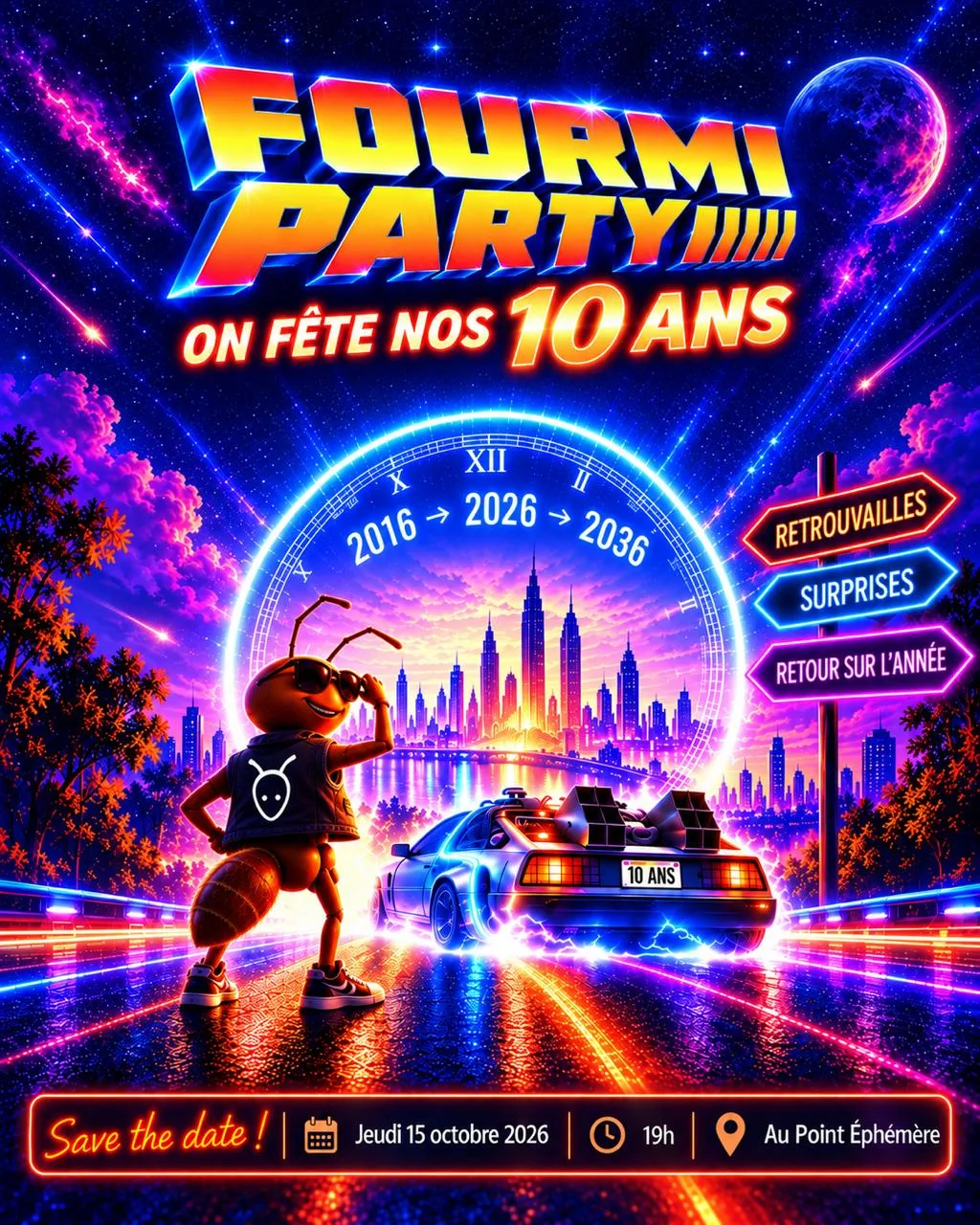 La Fourmiparty Des 10 Ans De La Fourmilière !