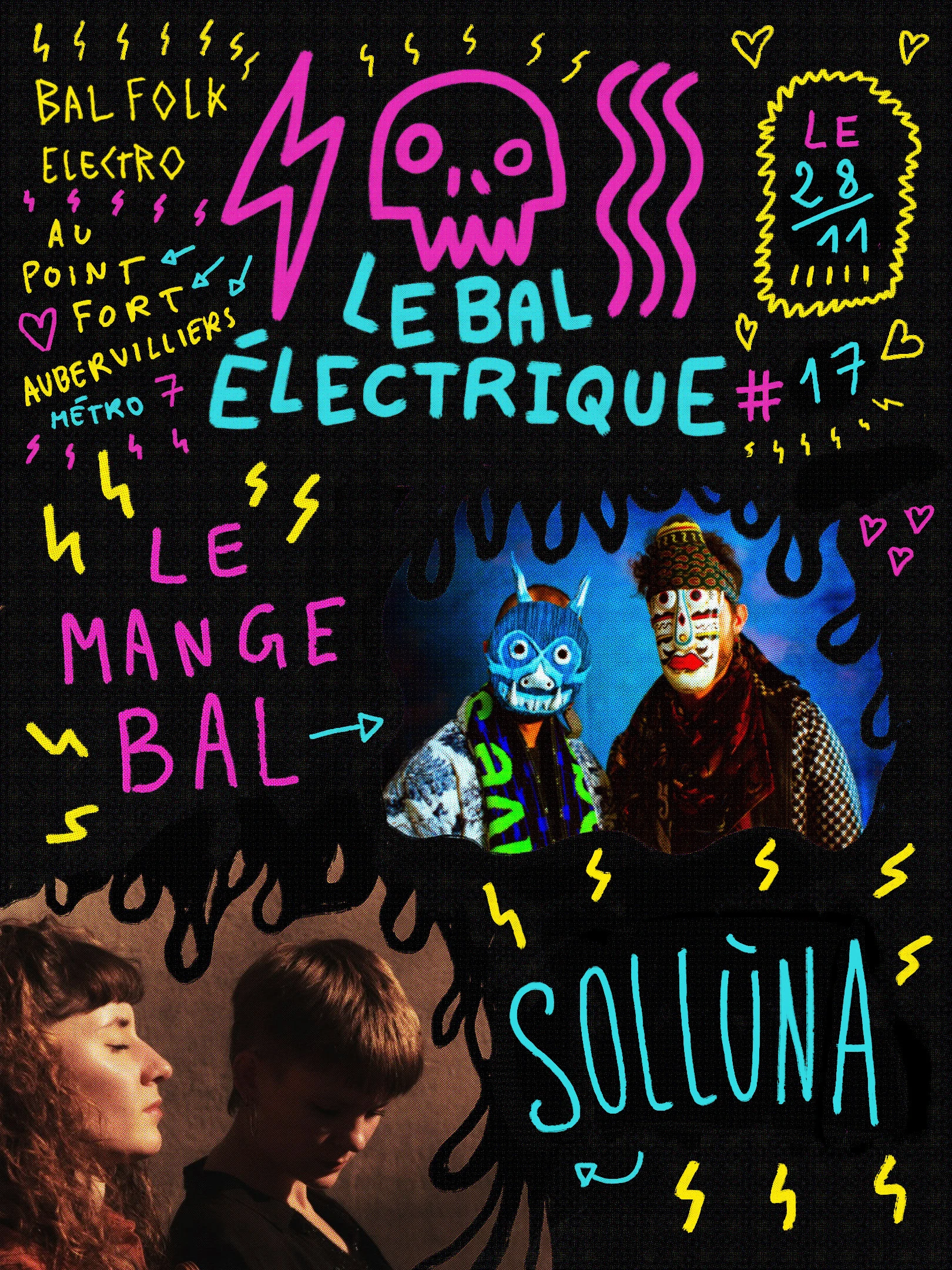 Le Bal Electrique #17 : Le Mange Bal · Sollùna