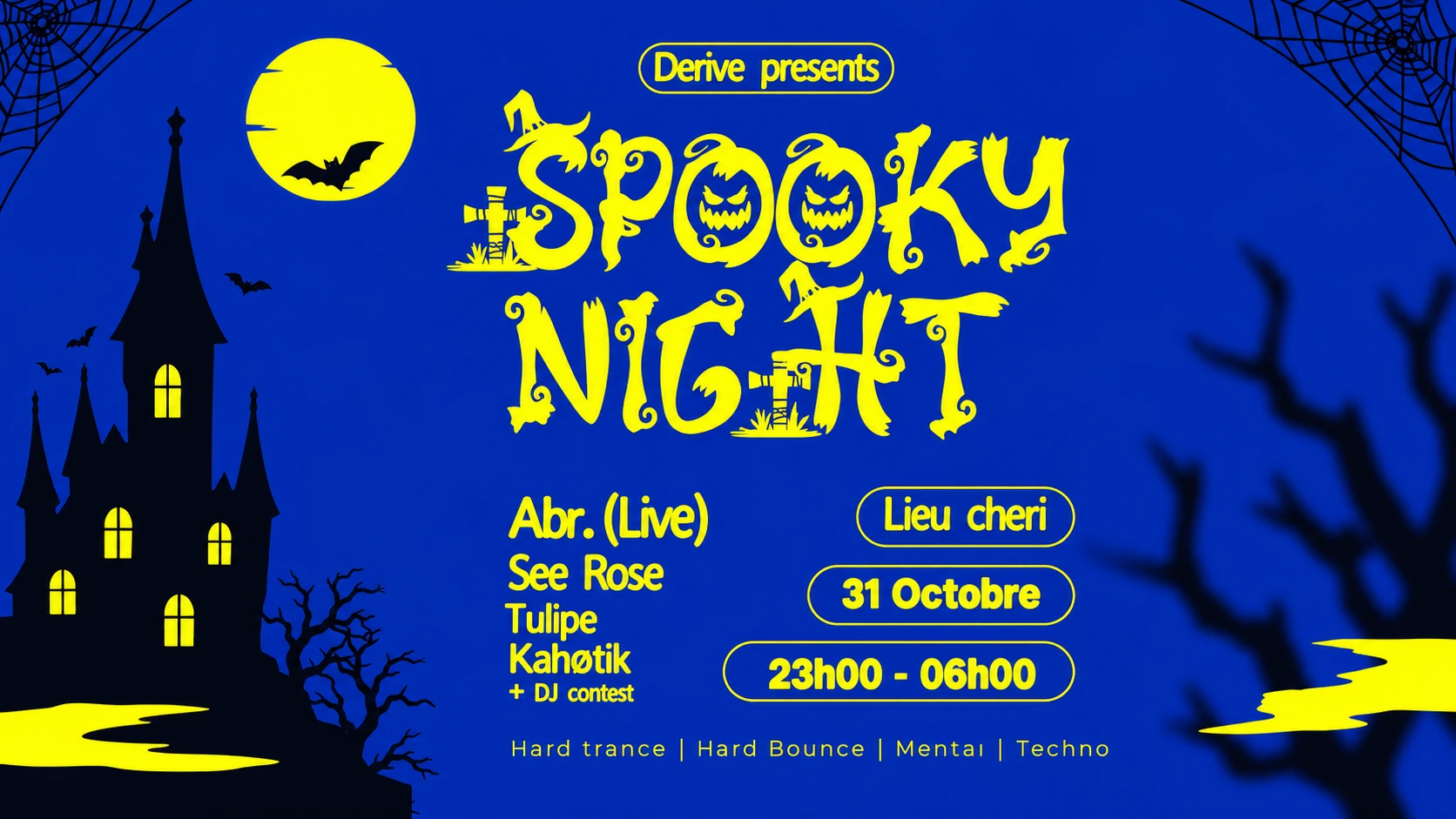 Spooky Night X Lieu Chéri
