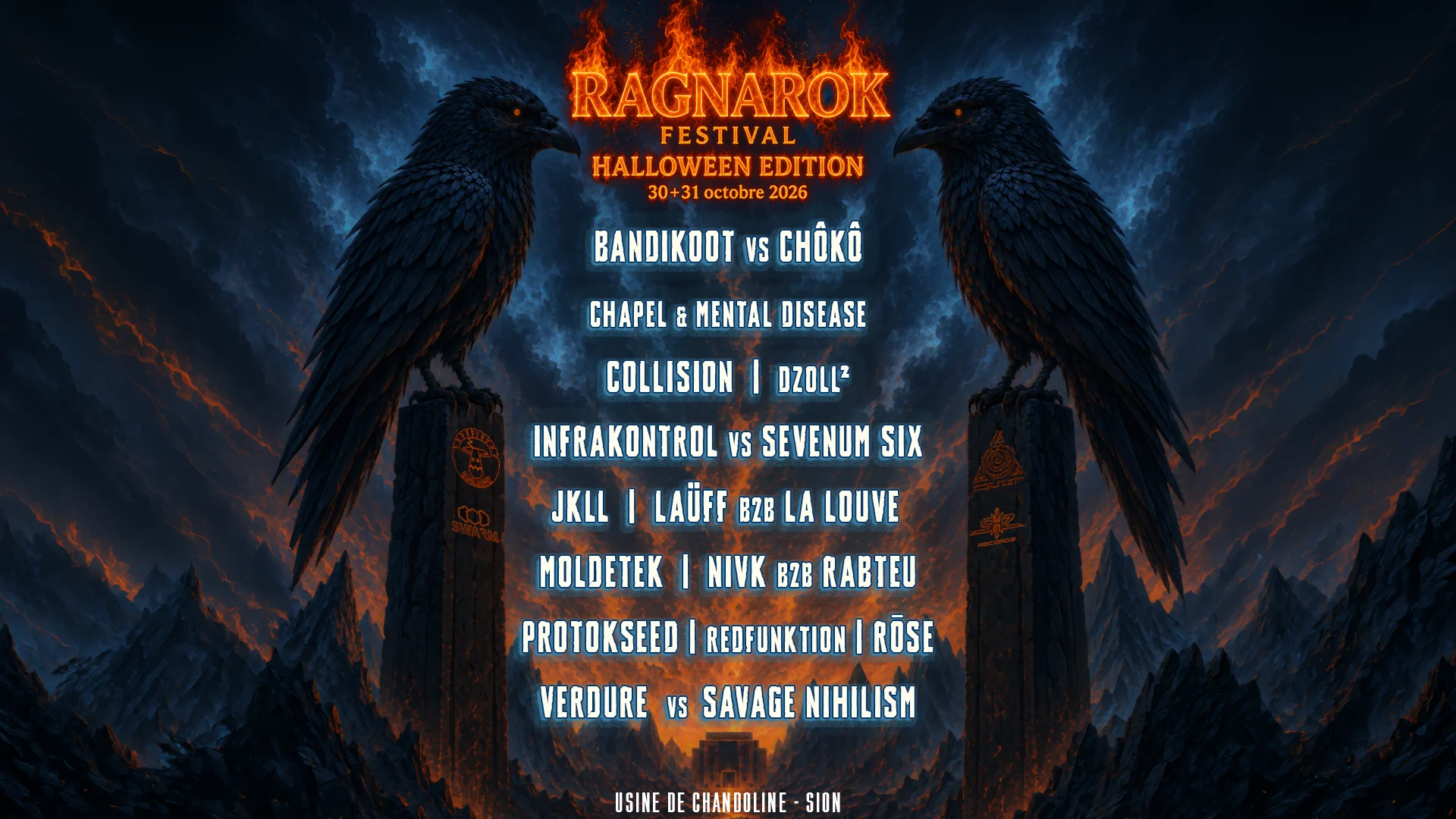 Ragnarok Festival 2026 Halloween Édition