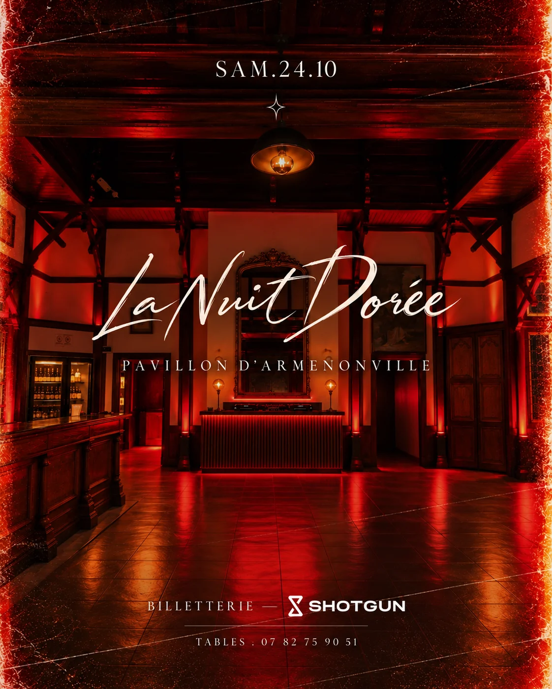 La Nuit Dorée III Pavillon D'armenonville III