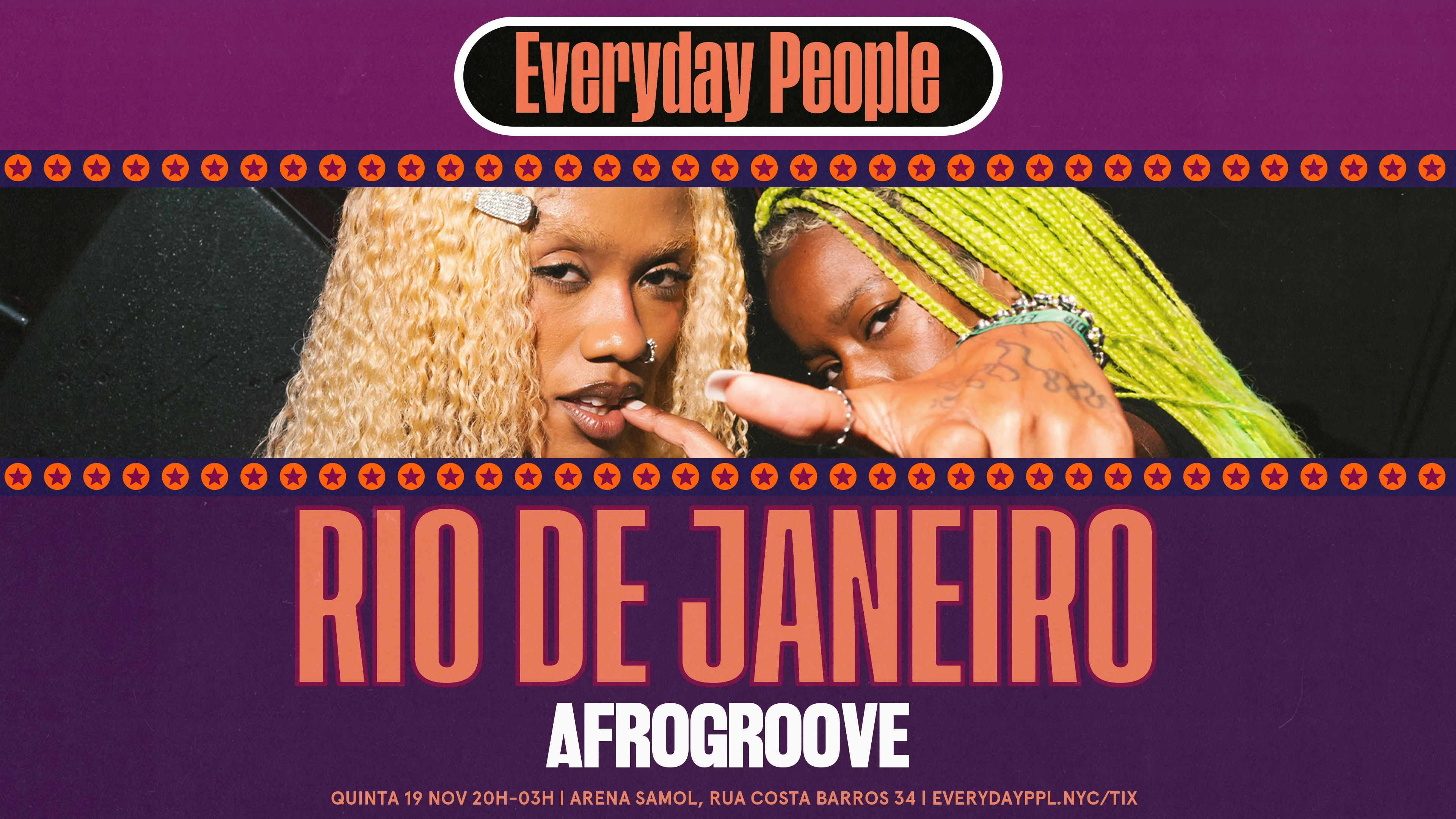 Everyday People Rio 2026 Com Afrogroove E Amigos