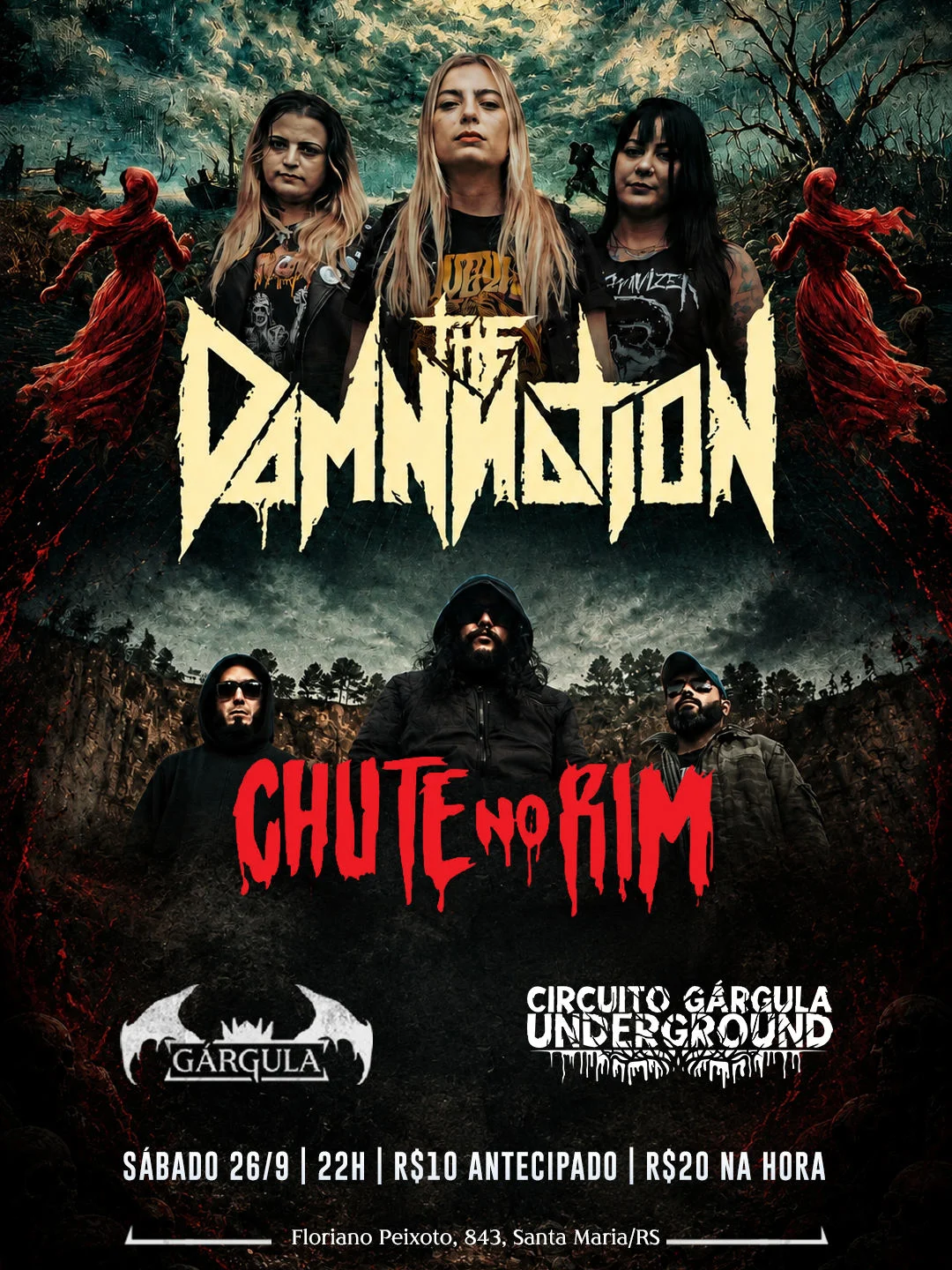 Circuito Gárgula Underground - The Damnnation E Chute No Rim