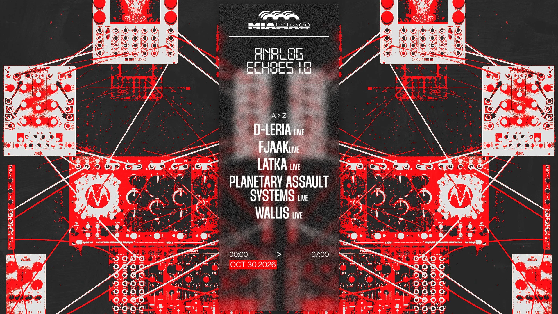 Analog Echoes 1.0 : Planetary Assault Systems, Fjaak & More