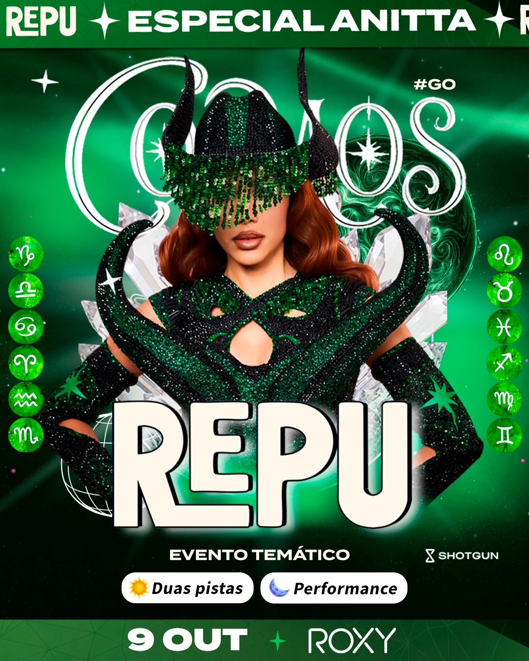 09/10: Repu: Ensaios Da Anitta - Edição Cosmos - Goiânia