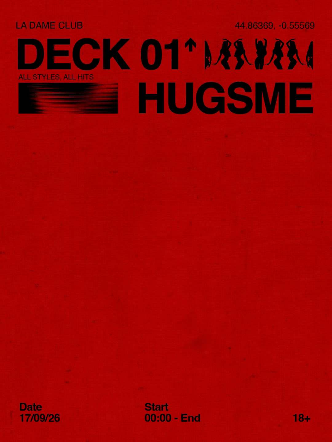 La Dame // Jeu 17 Sept // Hugsme