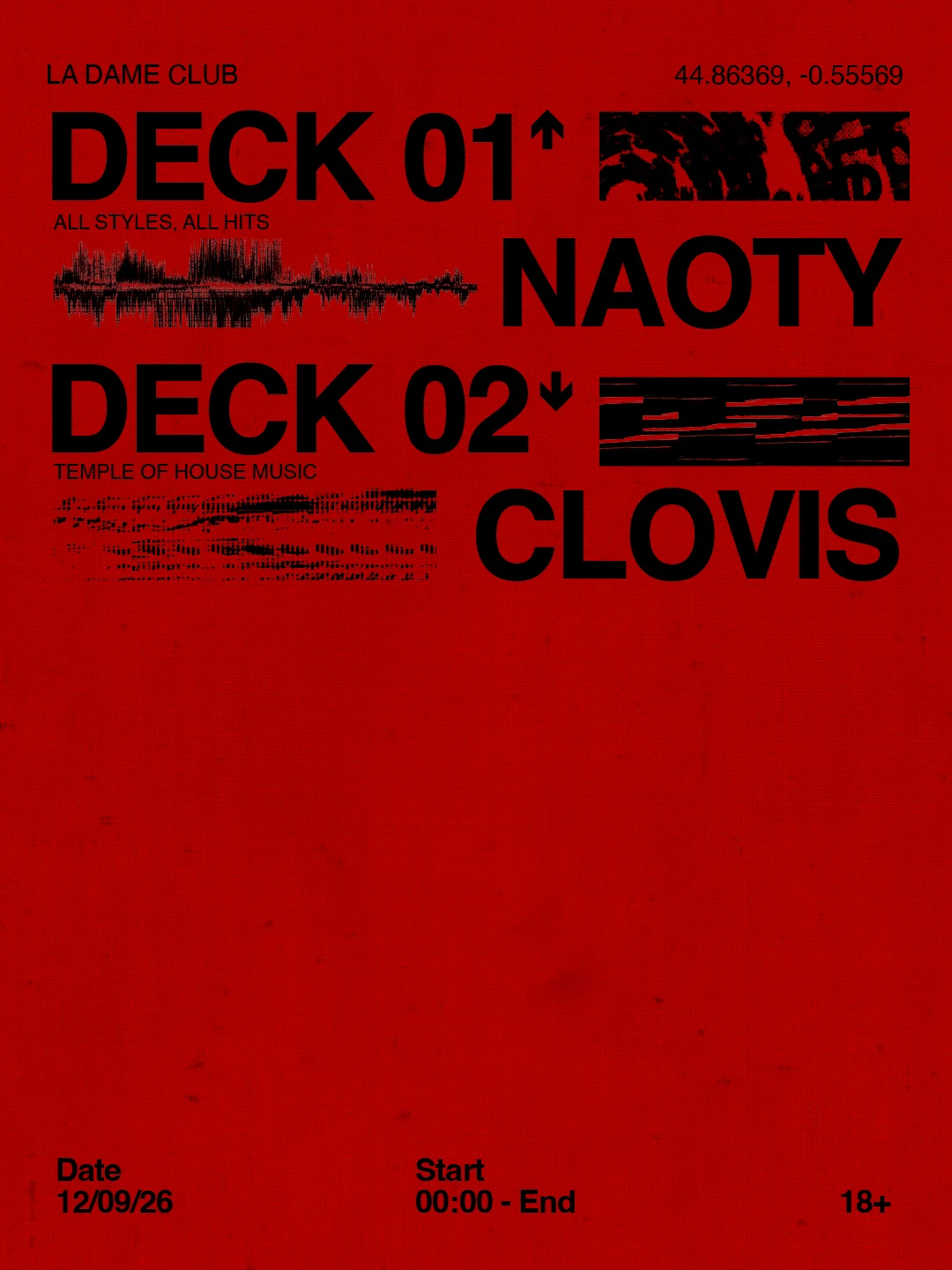 La Dame // Sam 12 Sept // Naoty - Clovis