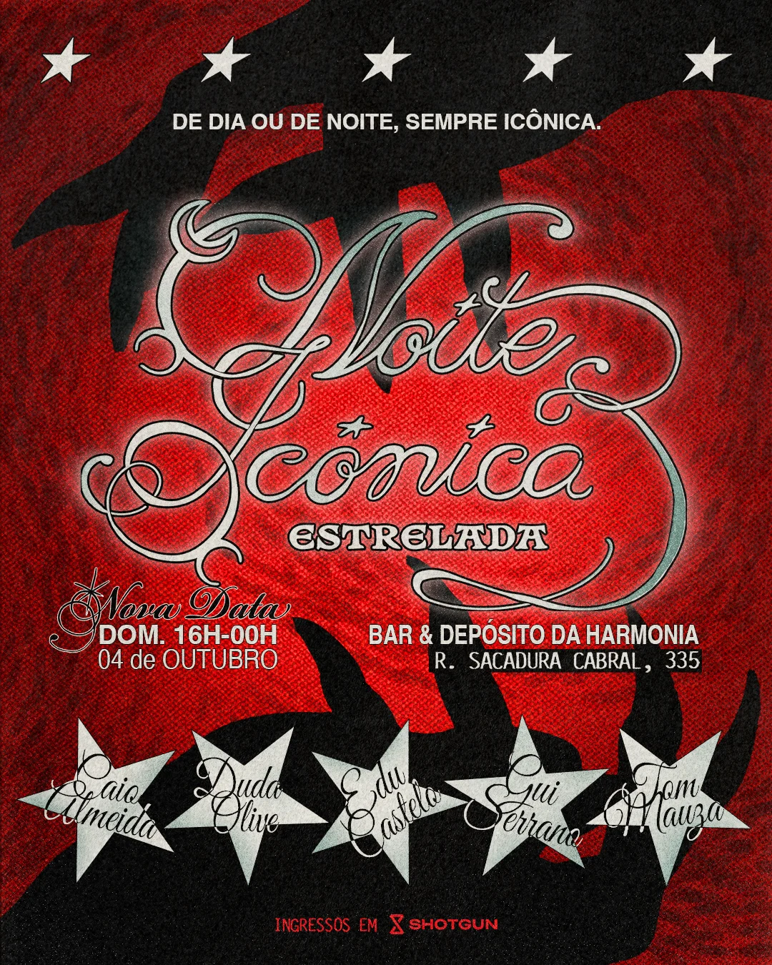 Noite Icônica Estrelada