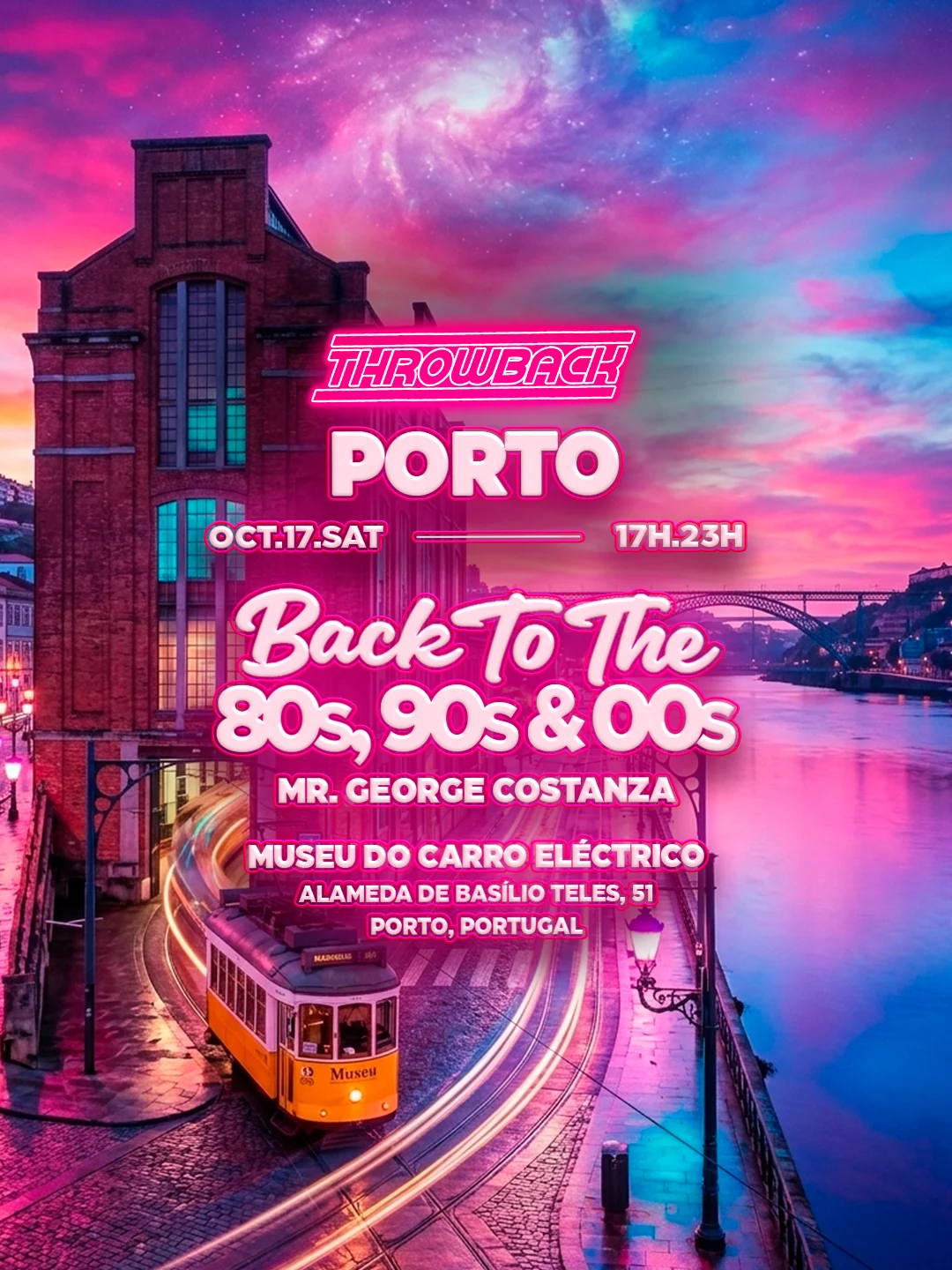 Throwback Porto - 80s, 90s & 00s - Museu Do Carro Eléctrico